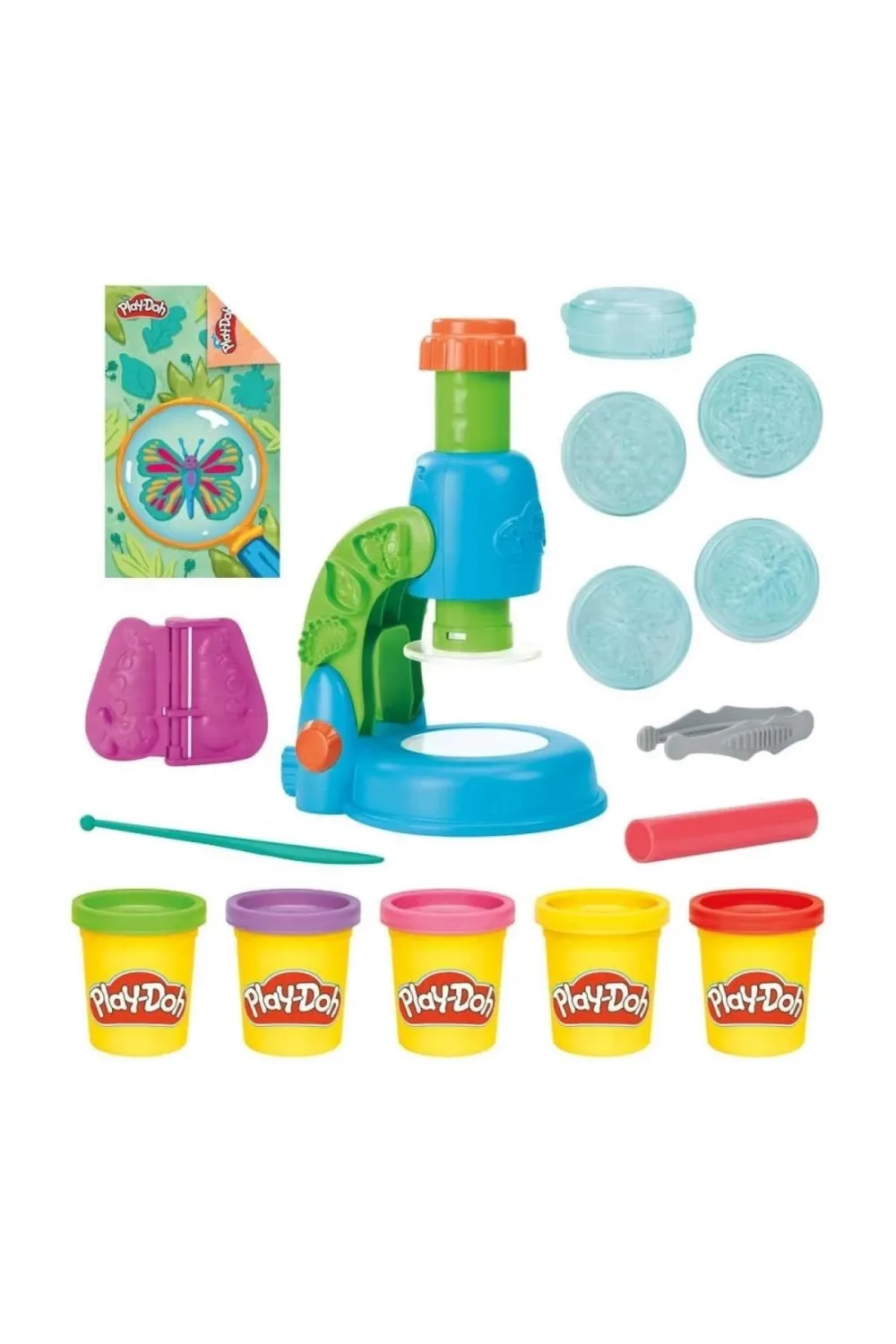 G0494 Play-Doh Işıklı Mikroskop Oyun Seti +3 yaş