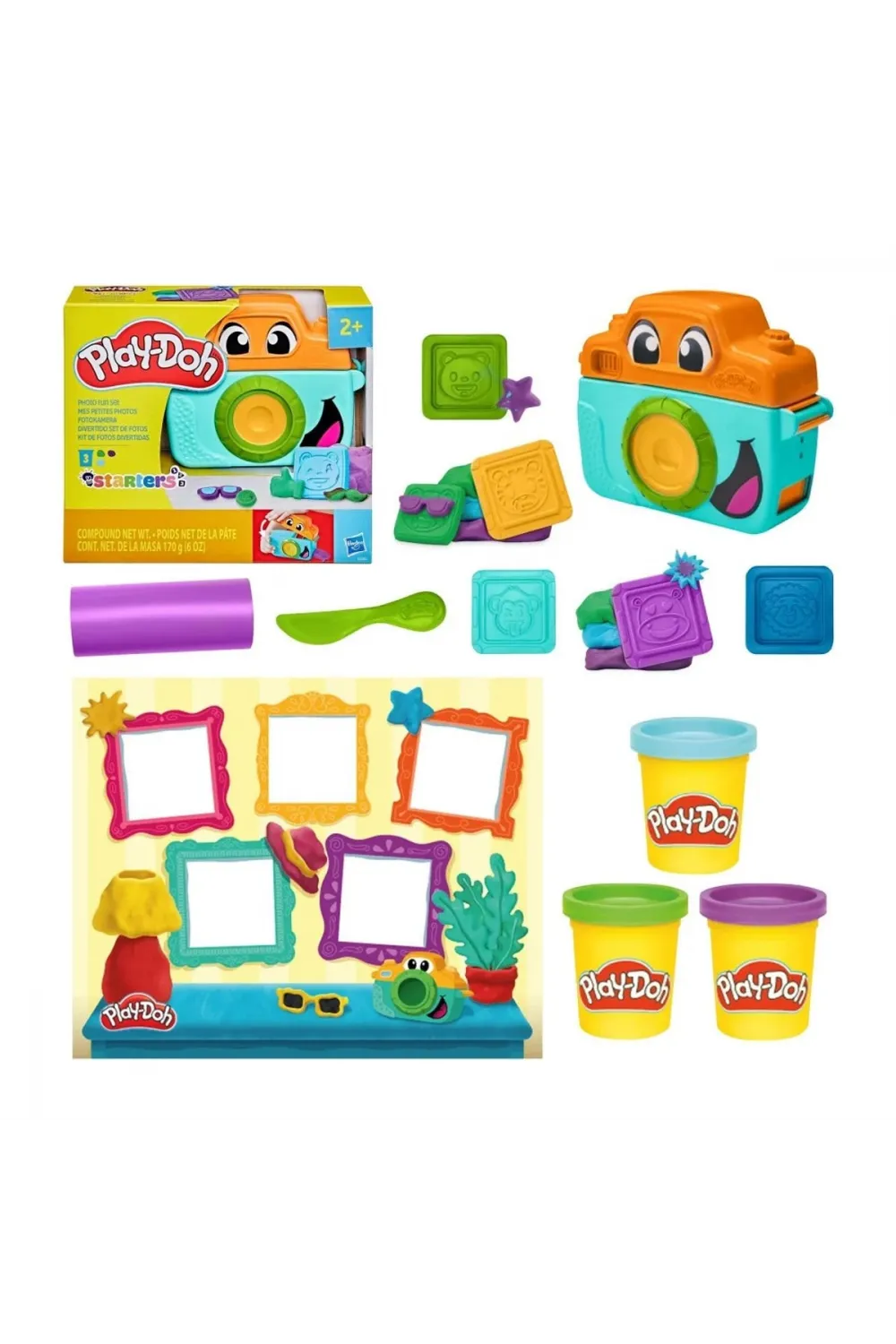 G0502 Play-Doh Eğlenceli Fotoğrafçi Başlangıç Seti+3 yaş