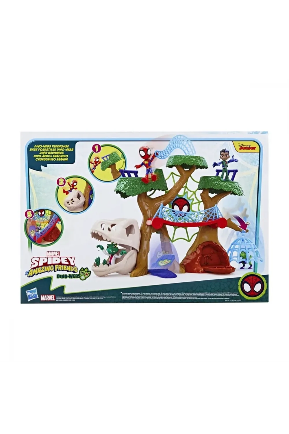 F9477 Spidey ve İnanılmaz Arkadaşları - Dino Webs Ağaç Evi Set