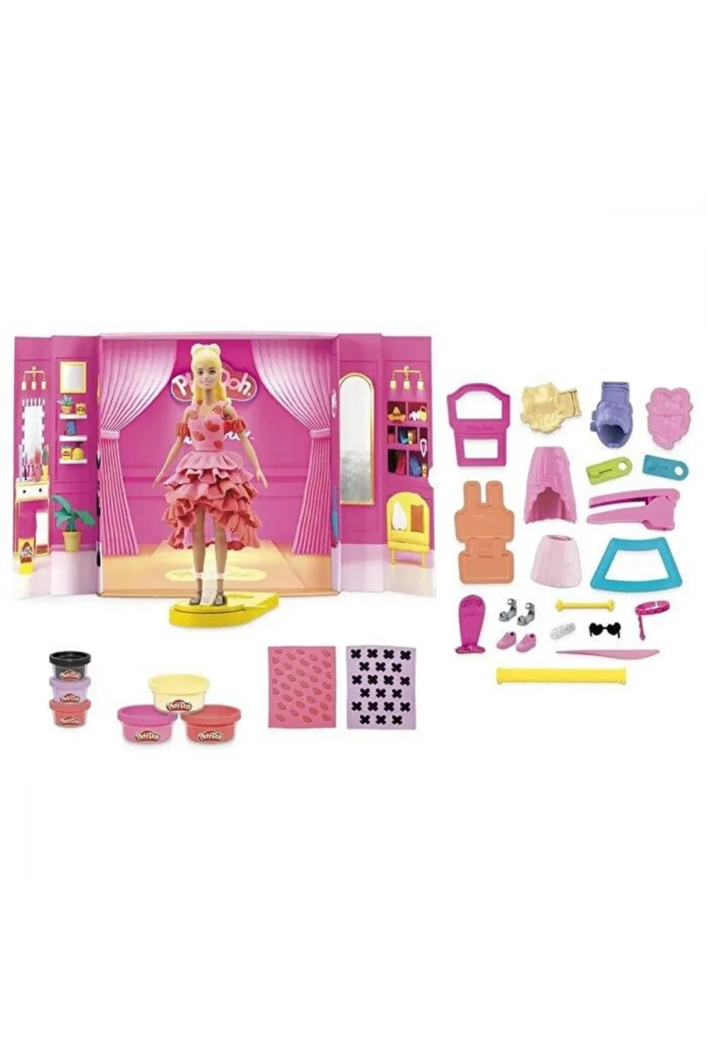 G1356 Play-Doh Barbie Designer Fashion Show - Tasarım Moda Show +3 yaş