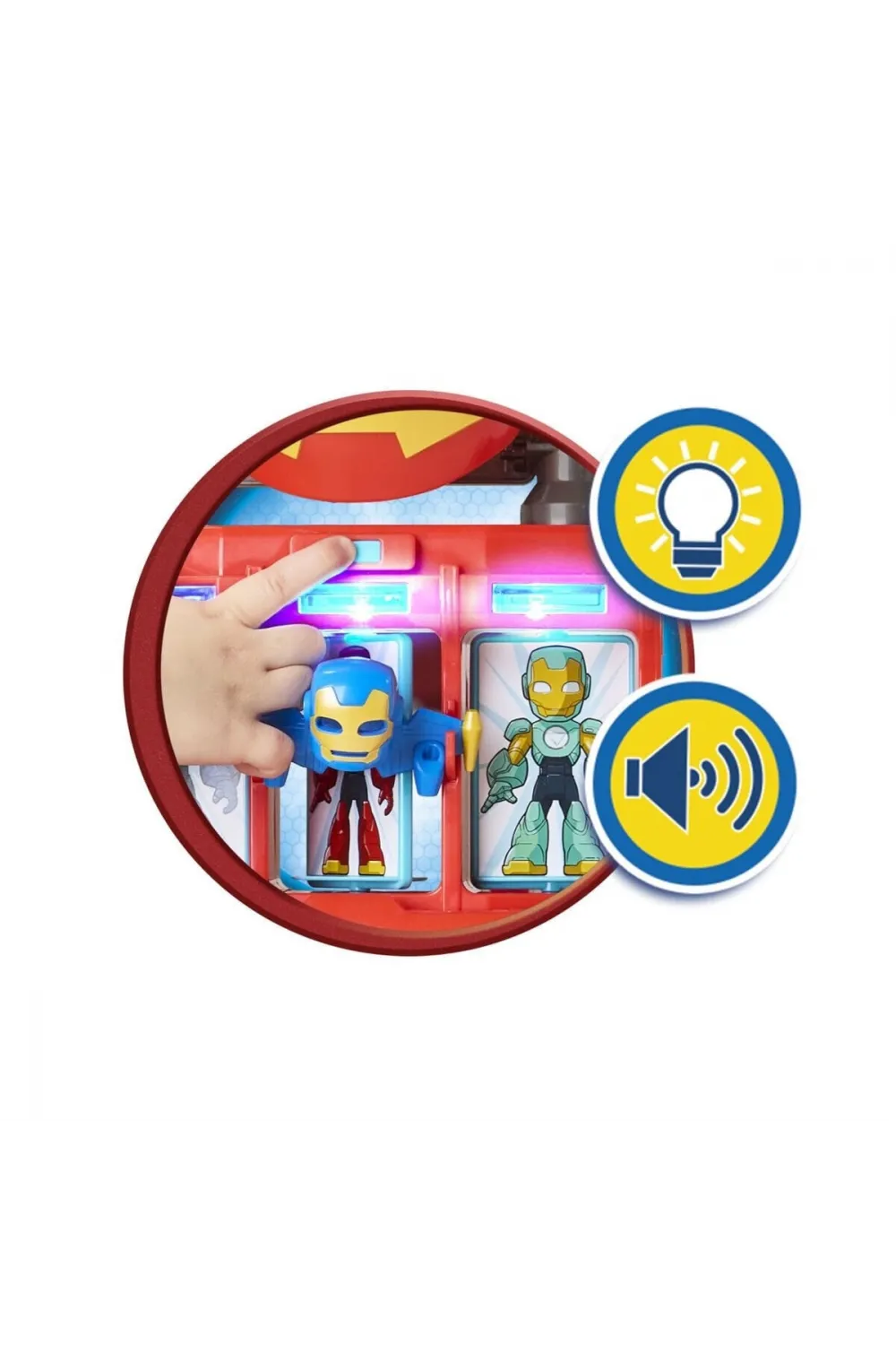 G1259 Iron Man and his Awesome Friends Iron Quarters Oyun Seti