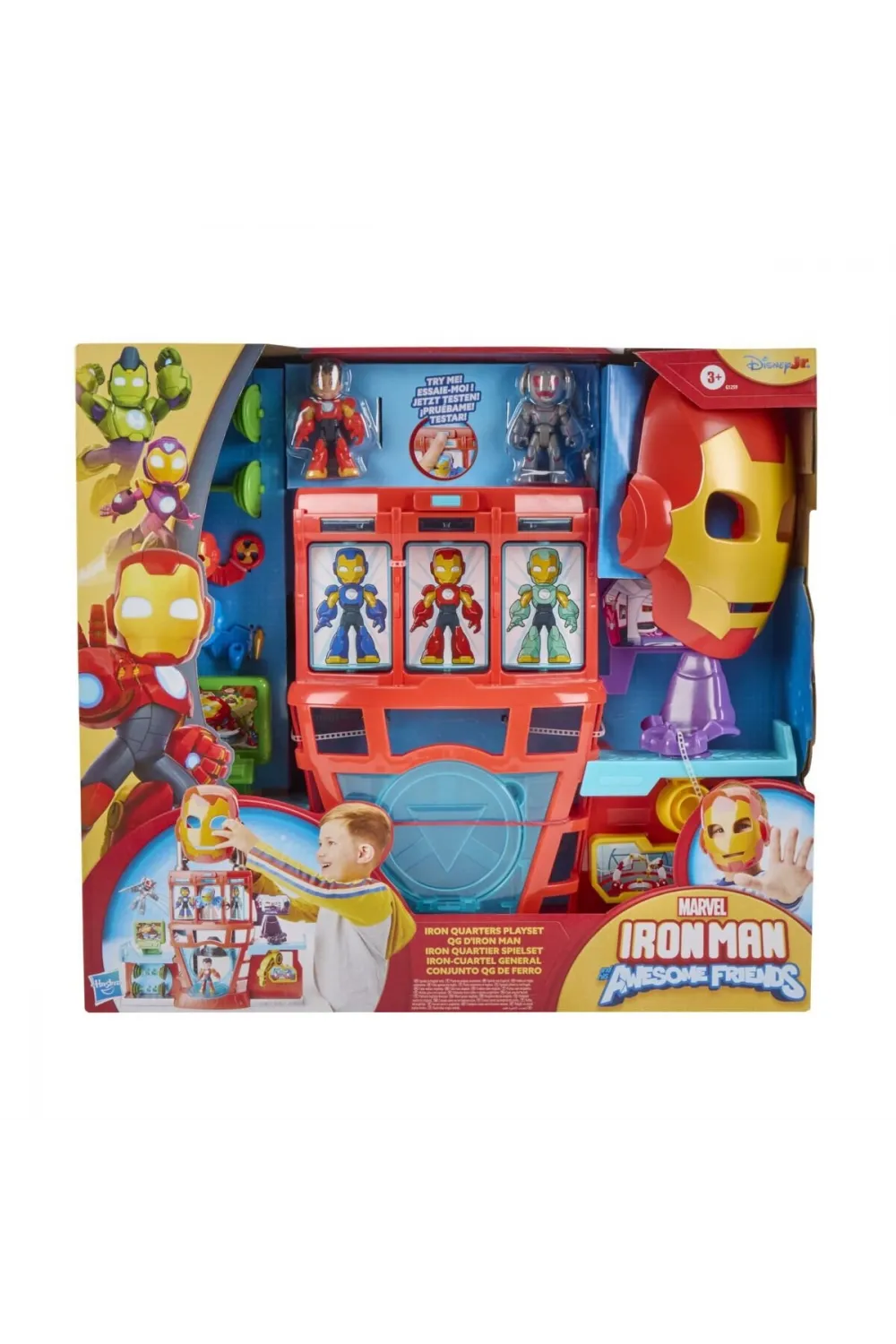G1259 Iron Man and his Awesome Friends Iron Quarters Oyun Seti