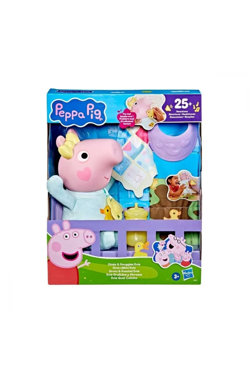 G1637 Peppa Pig Oinks ve Snuggles Evie +3 yaş