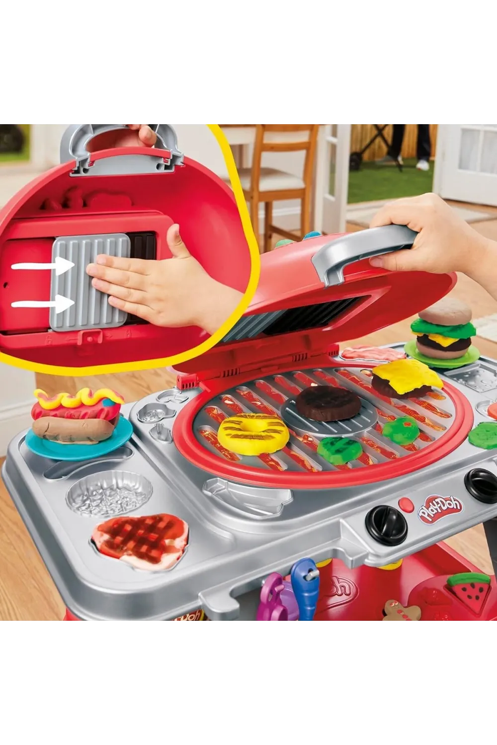 G0500 Play-Doh Cızırtılı Izgara Oyun Seti +3 yaş
