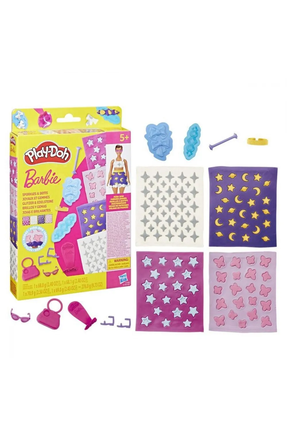 G1355 Play-Doh Barbie Designer Desen Paketi Hamur Oyun Seti  +3 yaş