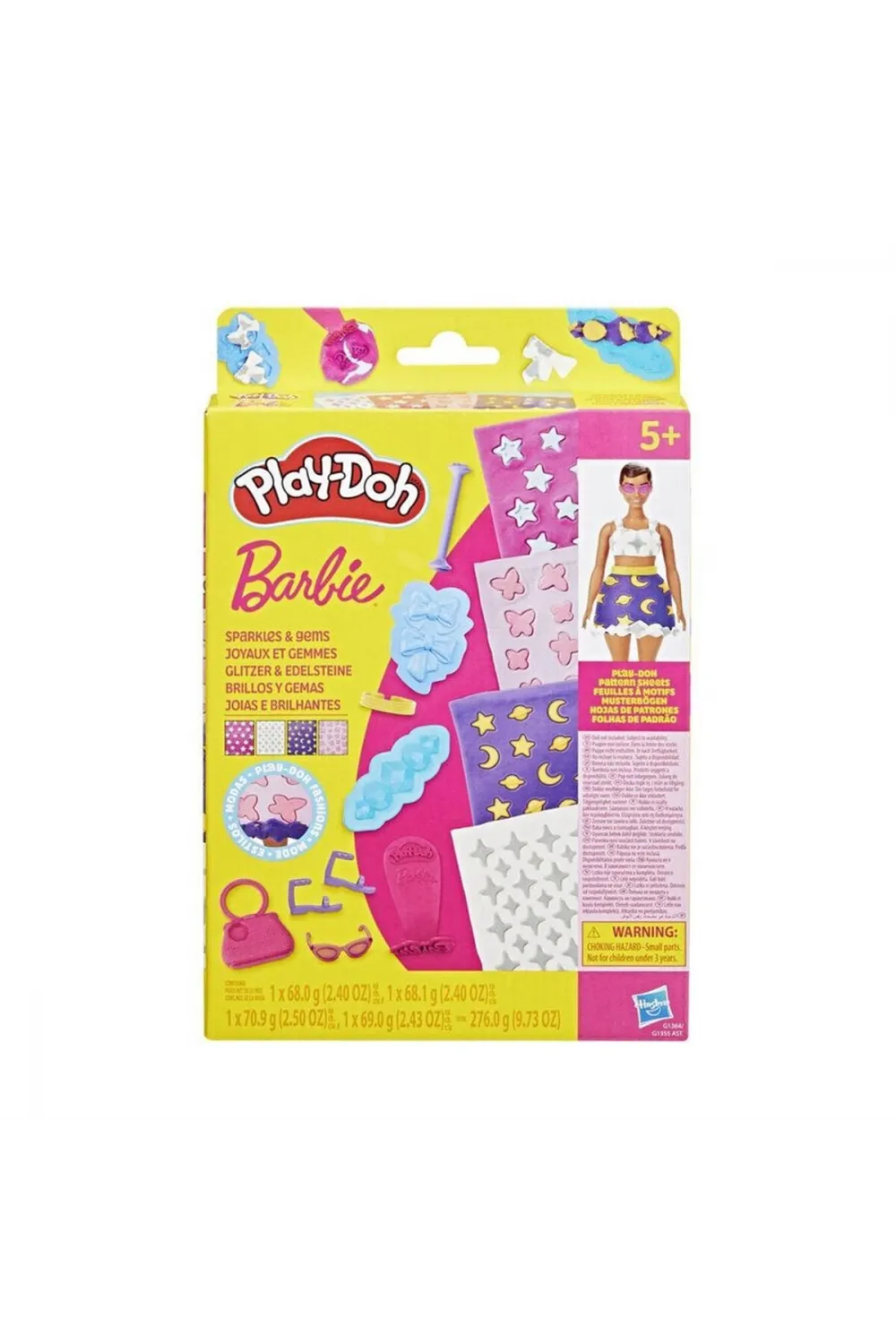 G1355 Play-Doh Barbie Designer Desen Paketi Hamur Oyun Seti  +3 yaş