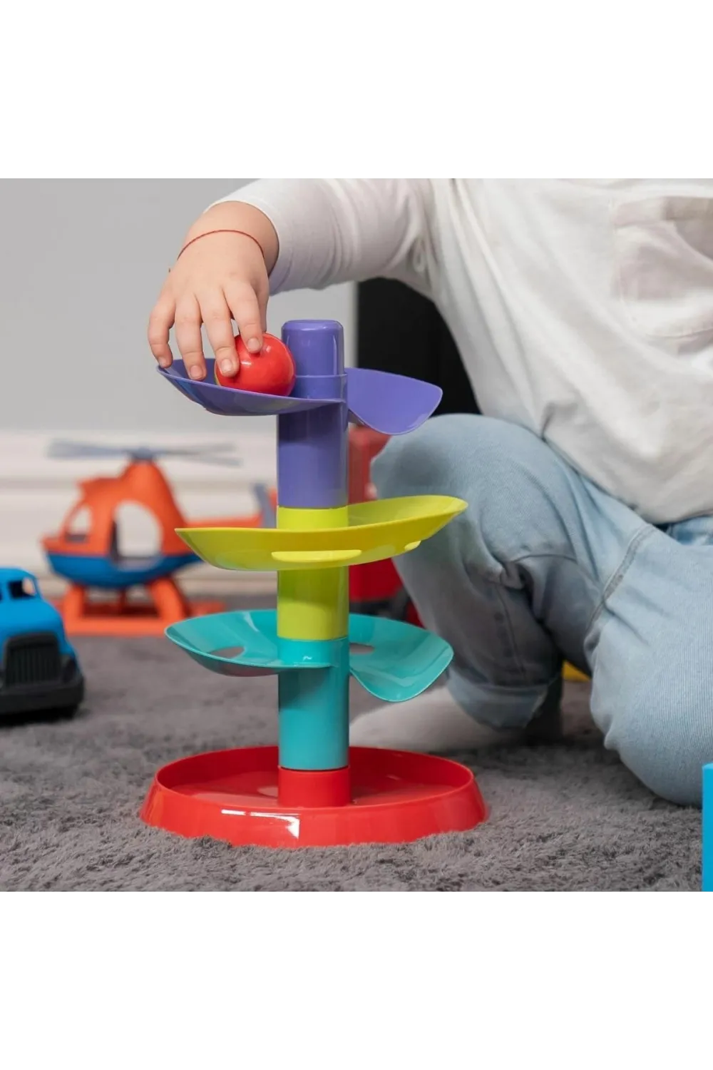 LC-30956 Lets be Child - Renkli Top Yuvarlama Kulesi