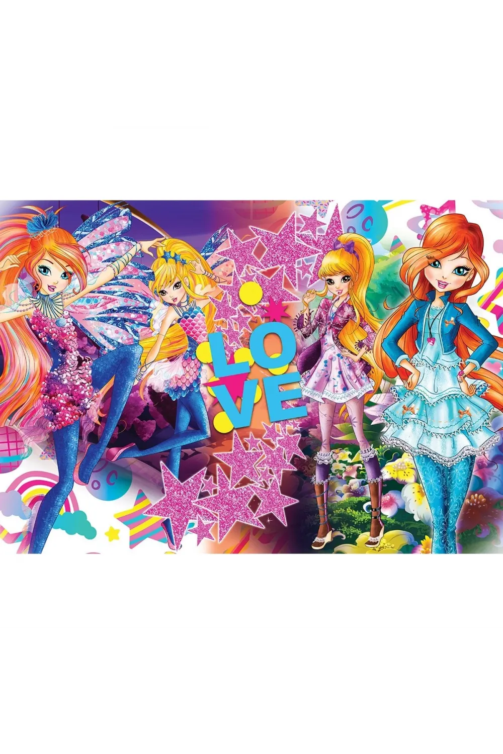 WINX113 KS Winx / 200 Parça Puzzle