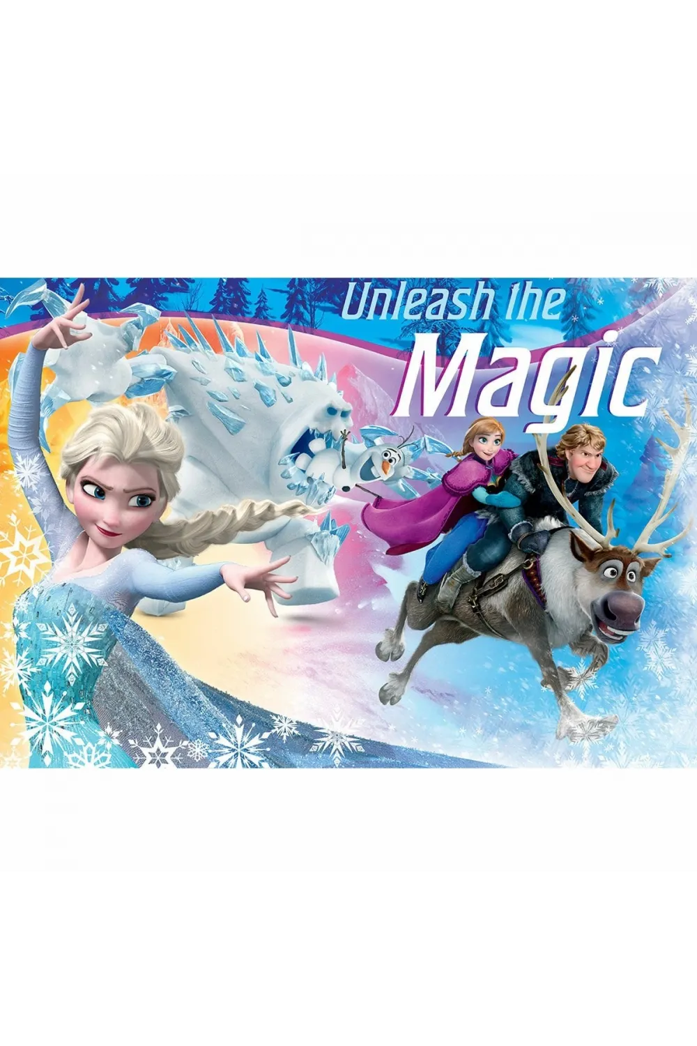 FRZ709 Frozen 50 Parça Çocuk Puzzle -KS Puzzle