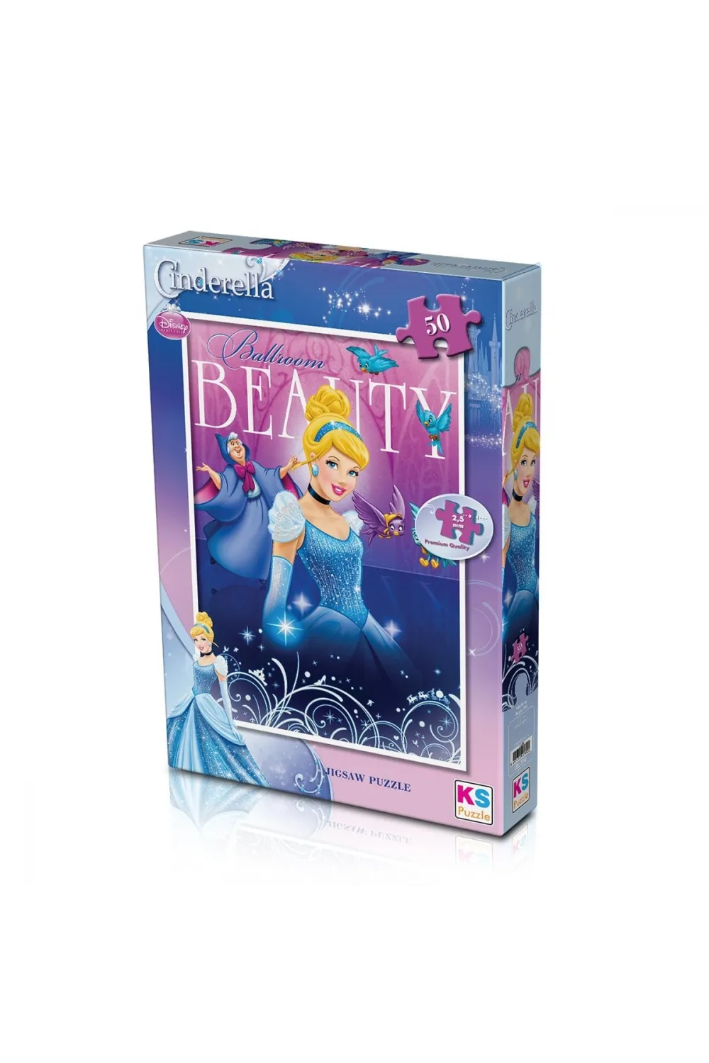 CRL709 KS, Cinderella  50 Parça Çocuk Puzzle