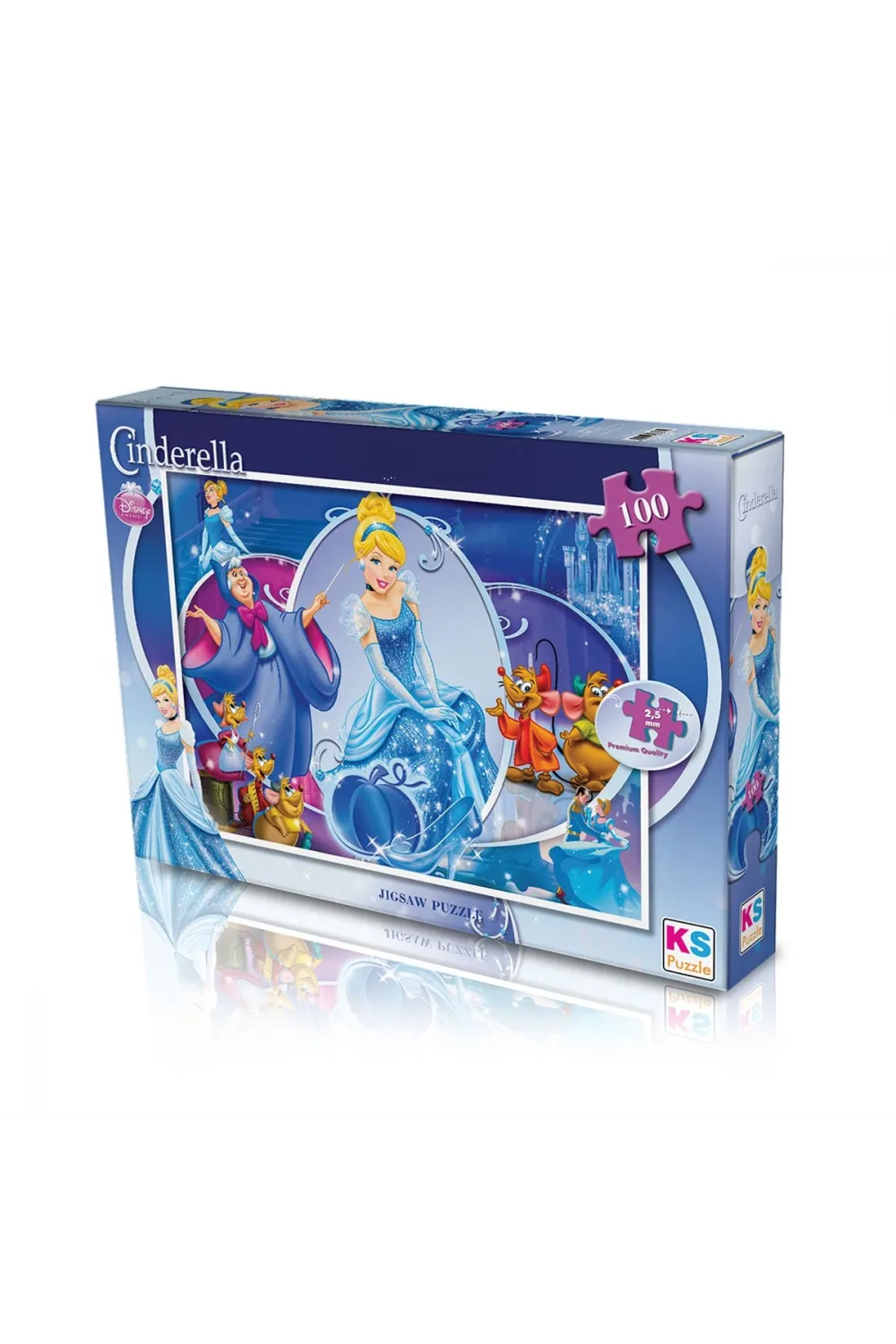 CRL714 KS, Cinderella / 100 Parça Puzzle