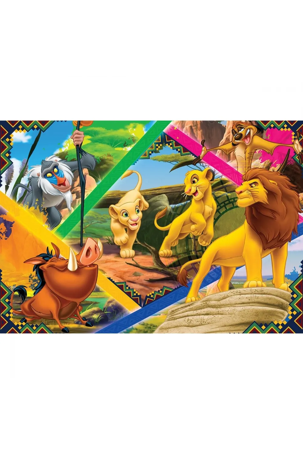 LK 113 Aslan Kral Puzzle 200 Parça - Ks Puzzle