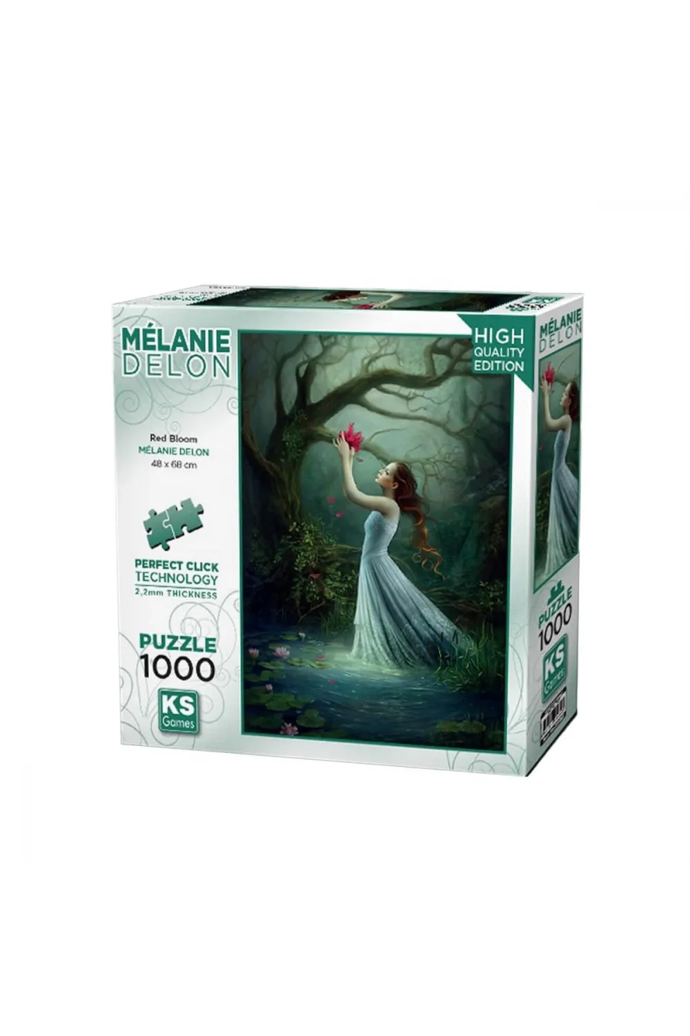 20682 Red Bloom 1000 Parça Puzzle -KS Puzzle