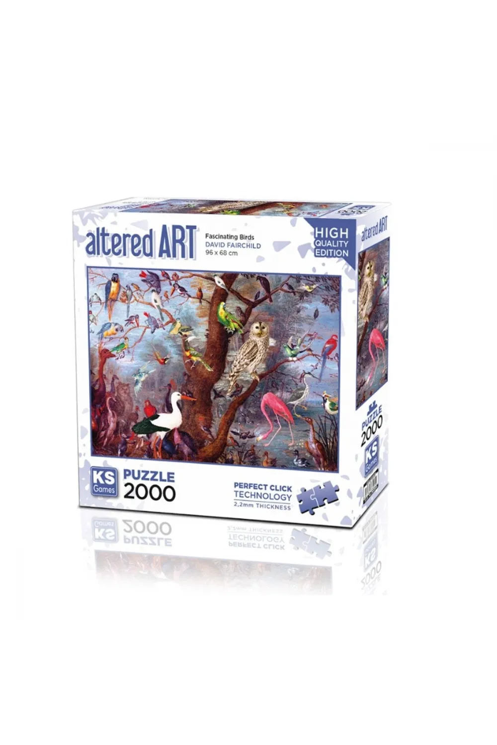 22515 Fascinating Birds 2000 Parça Puzzle -KS Puzzle