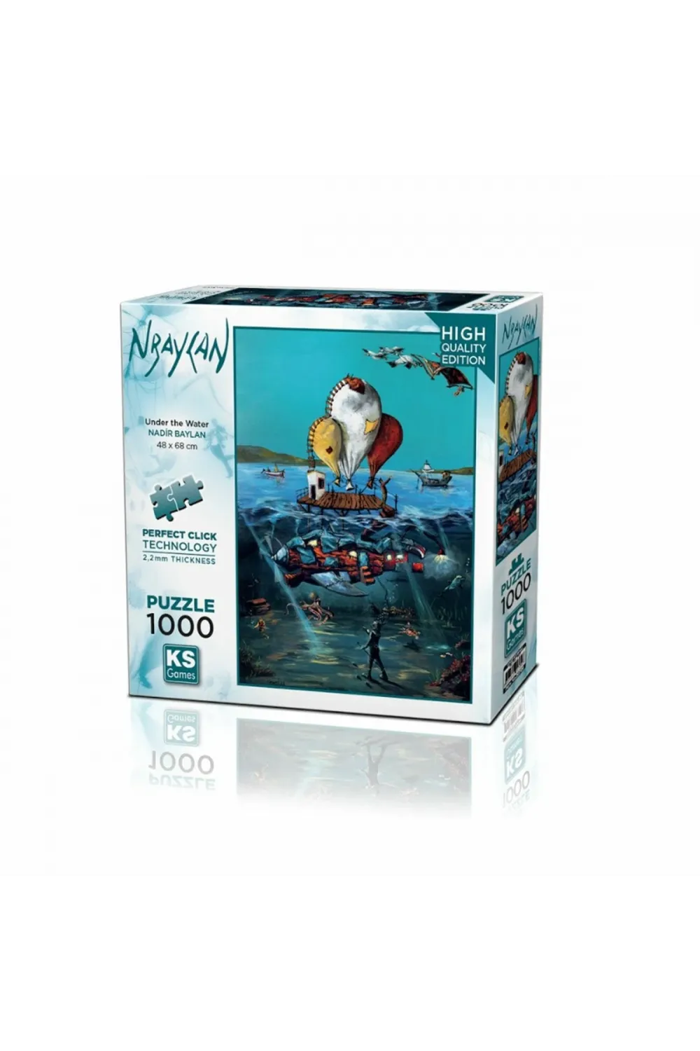 20709 Under The Water 1000 Parça Puzzle -KS Puzzle