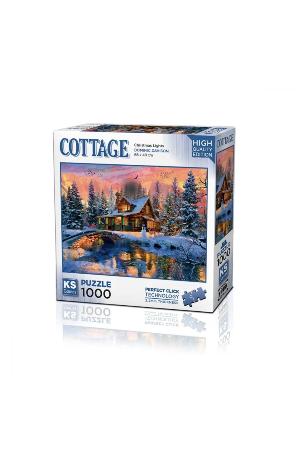 20720 Christmas Lights 1000 Parça Puzzle -KS Puzzle