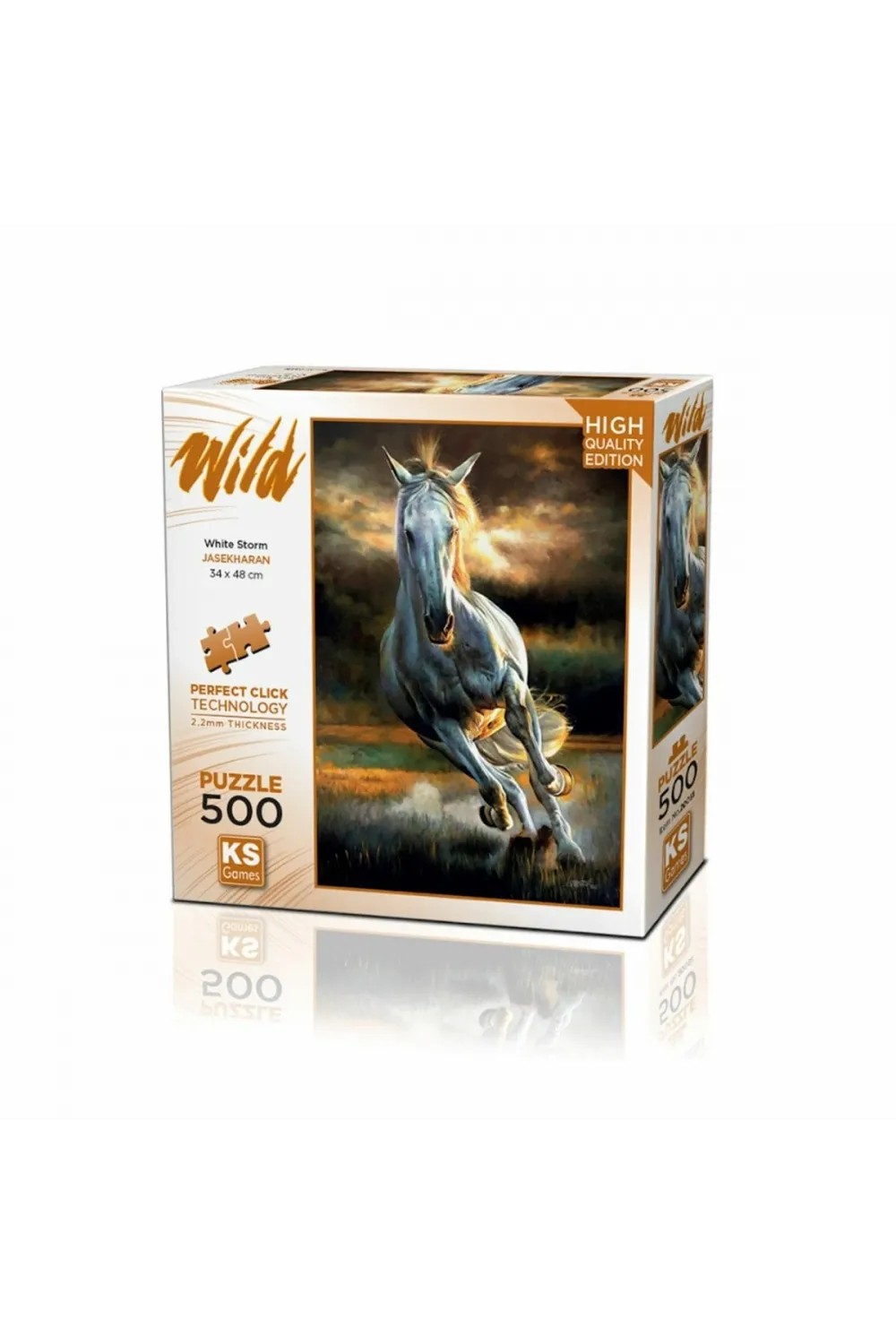 20051  White Storm 500 Parça Puzzle -KS Puzzle
