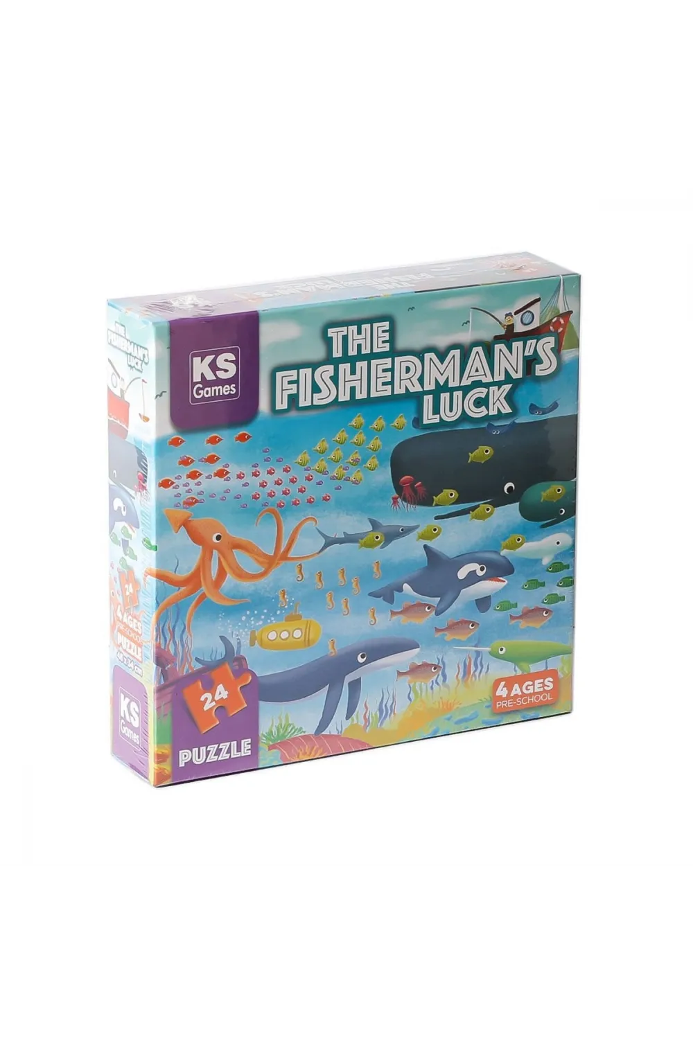 PRS 32708 The Fisherman Sluck Pre School Puzzle -KS Puzzle