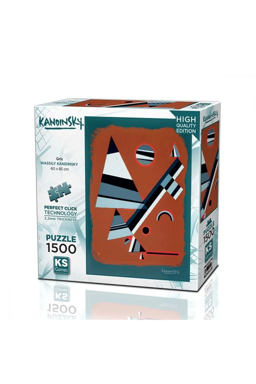 22032 Gris 1500 Parça Puzzle -KS Puzzle