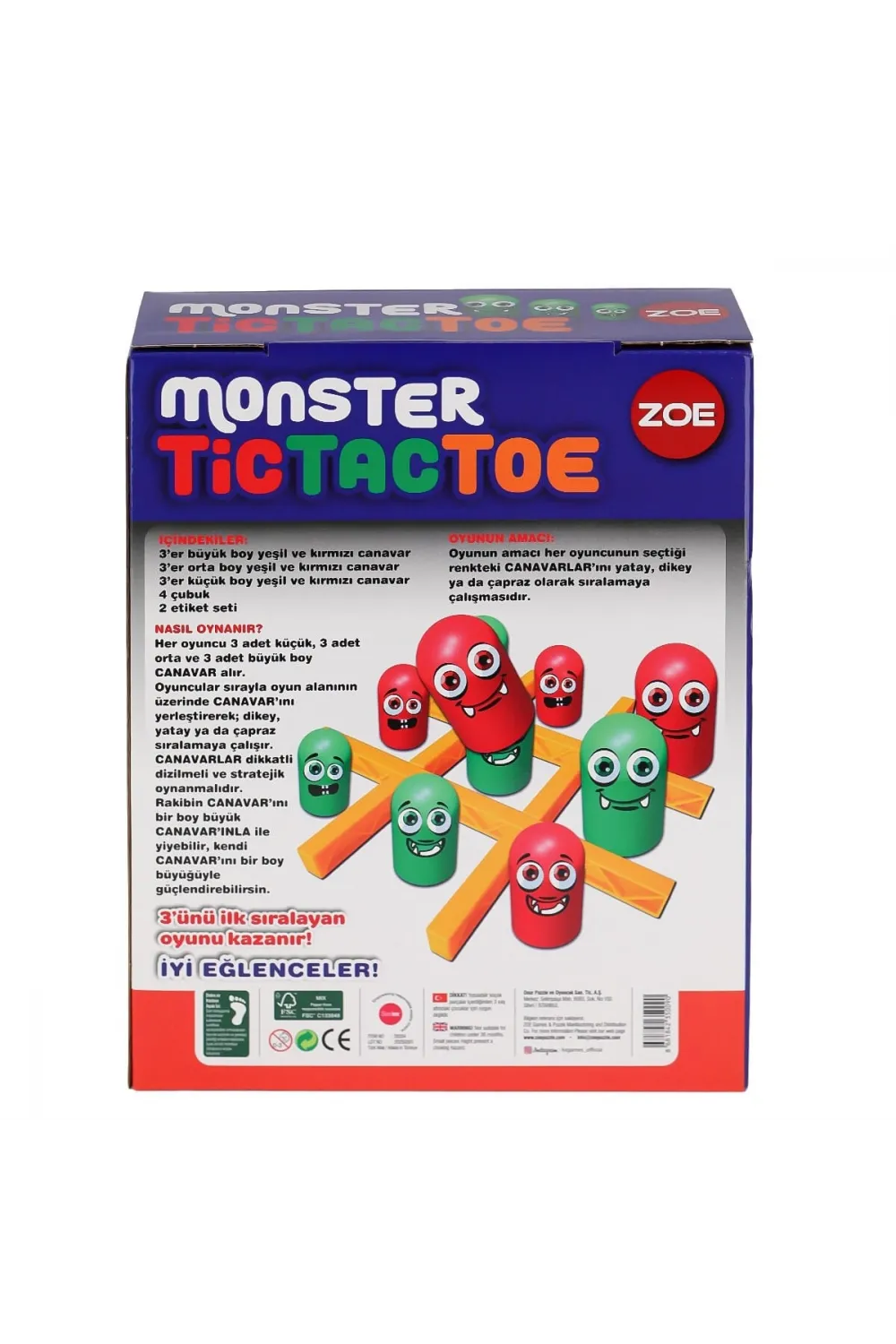 35009 Zoe Tic Tac Toe -KS Game