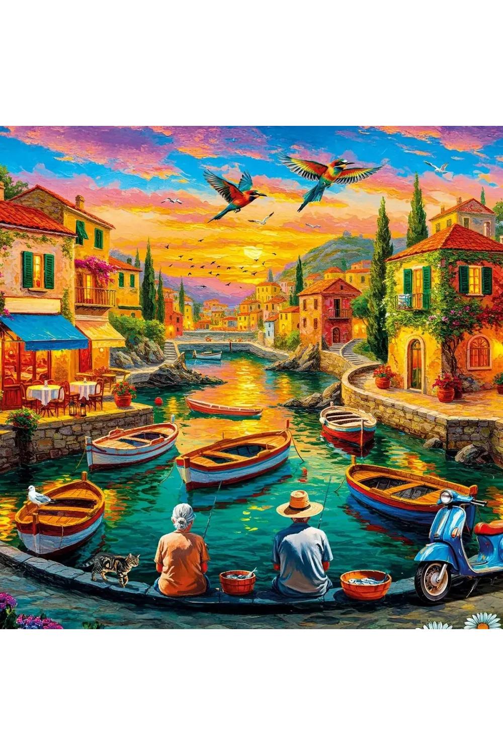 20089 PUZZLE 500 THE SİLENT TALE OF FİSHERMAN