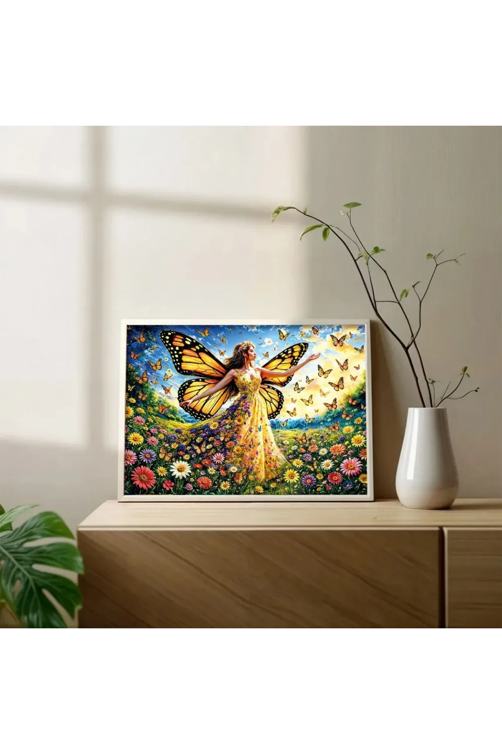 20093 PUZZLE 500 LADY BUTTERFLY