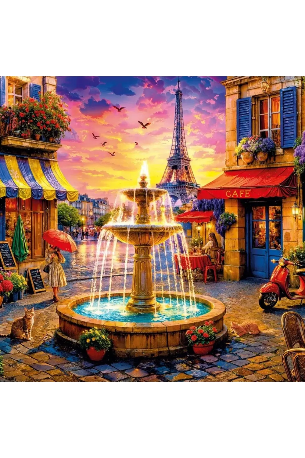 20094 PUZZLE 500 PARİS SQUARE