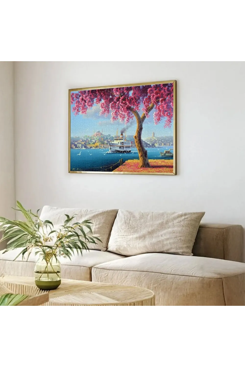 20744 PUZZLE 1000 HAGLA SOPHİA AND FERRY