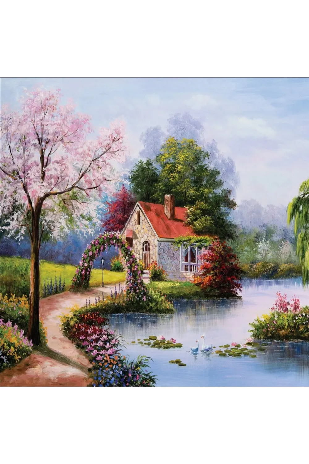 20782 PUZZLE 1000 LAKE HOUSE