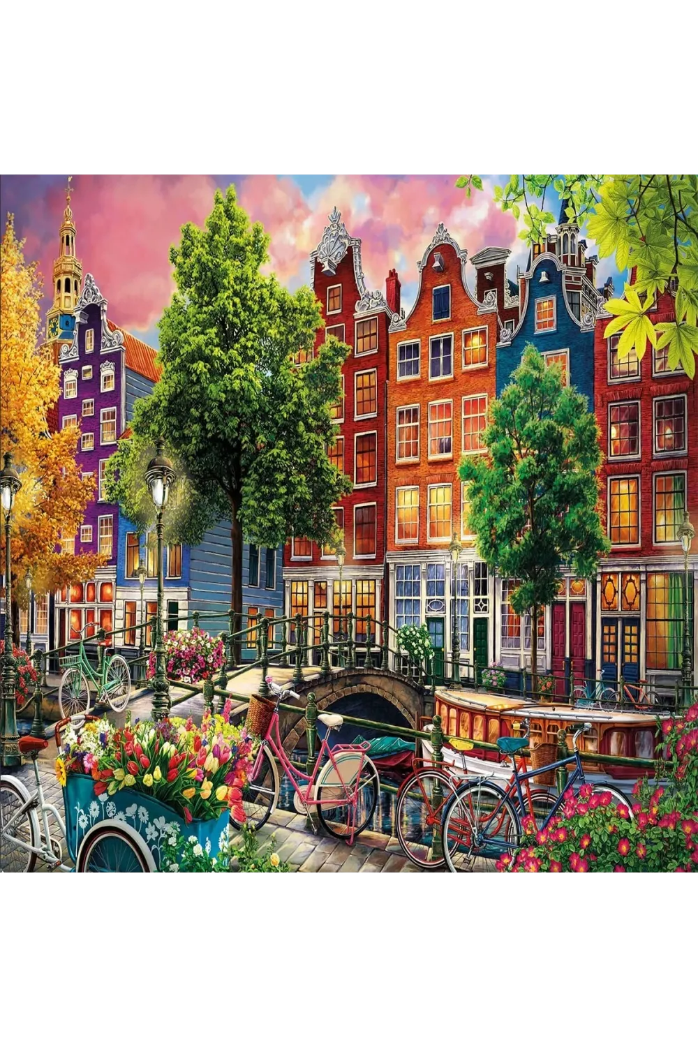 20793 PUZZLE 1000 BEAUTİFUL SUNSET İN AMSTERDAM