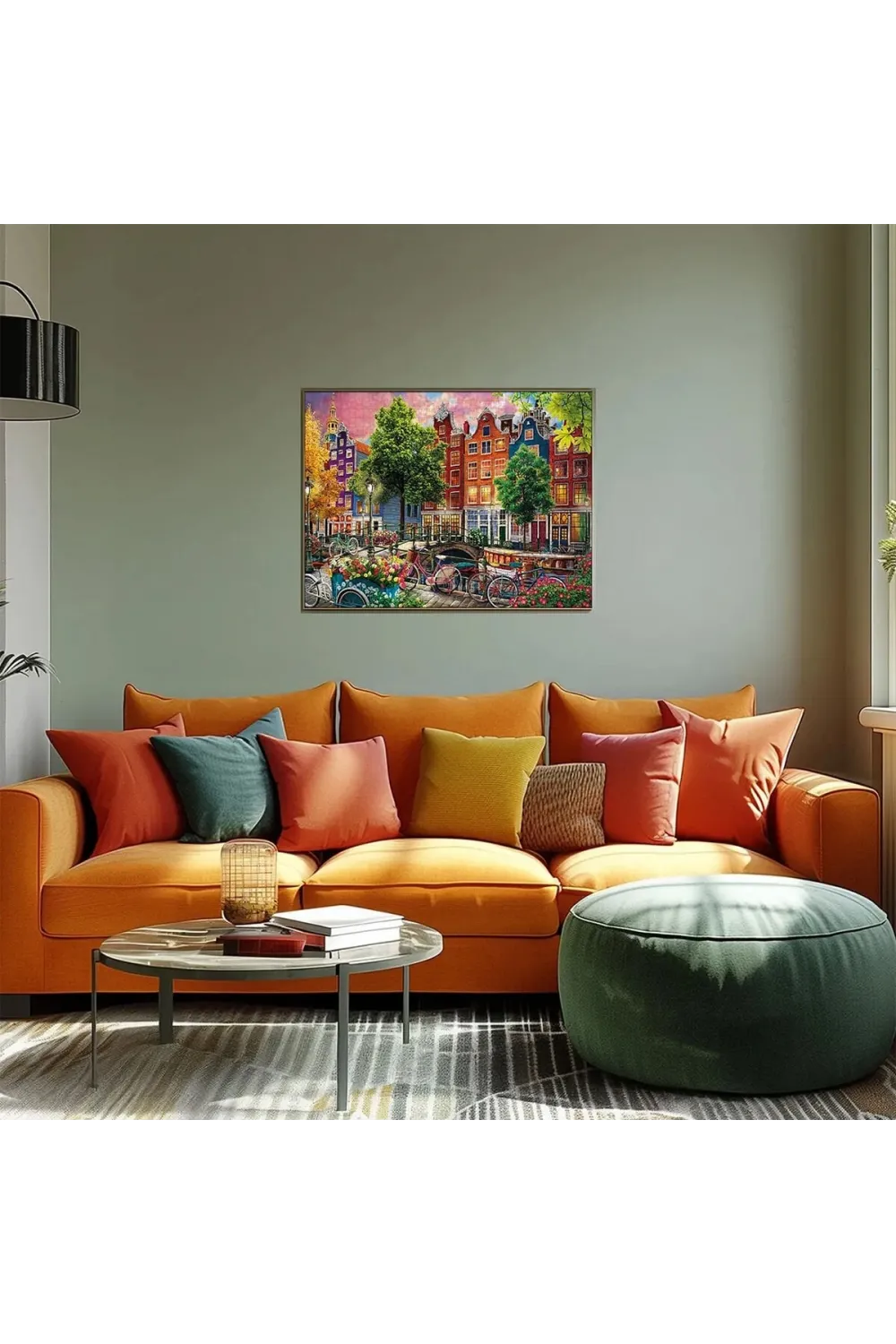 20793 PUZZLE 1000 BEAUTİFUL SUNSET İN AMSTERDAM