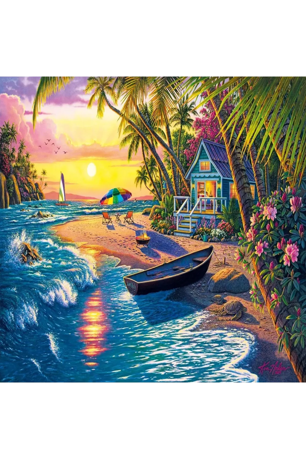 20798 PUZZLE 1000 SUNSET BEACH