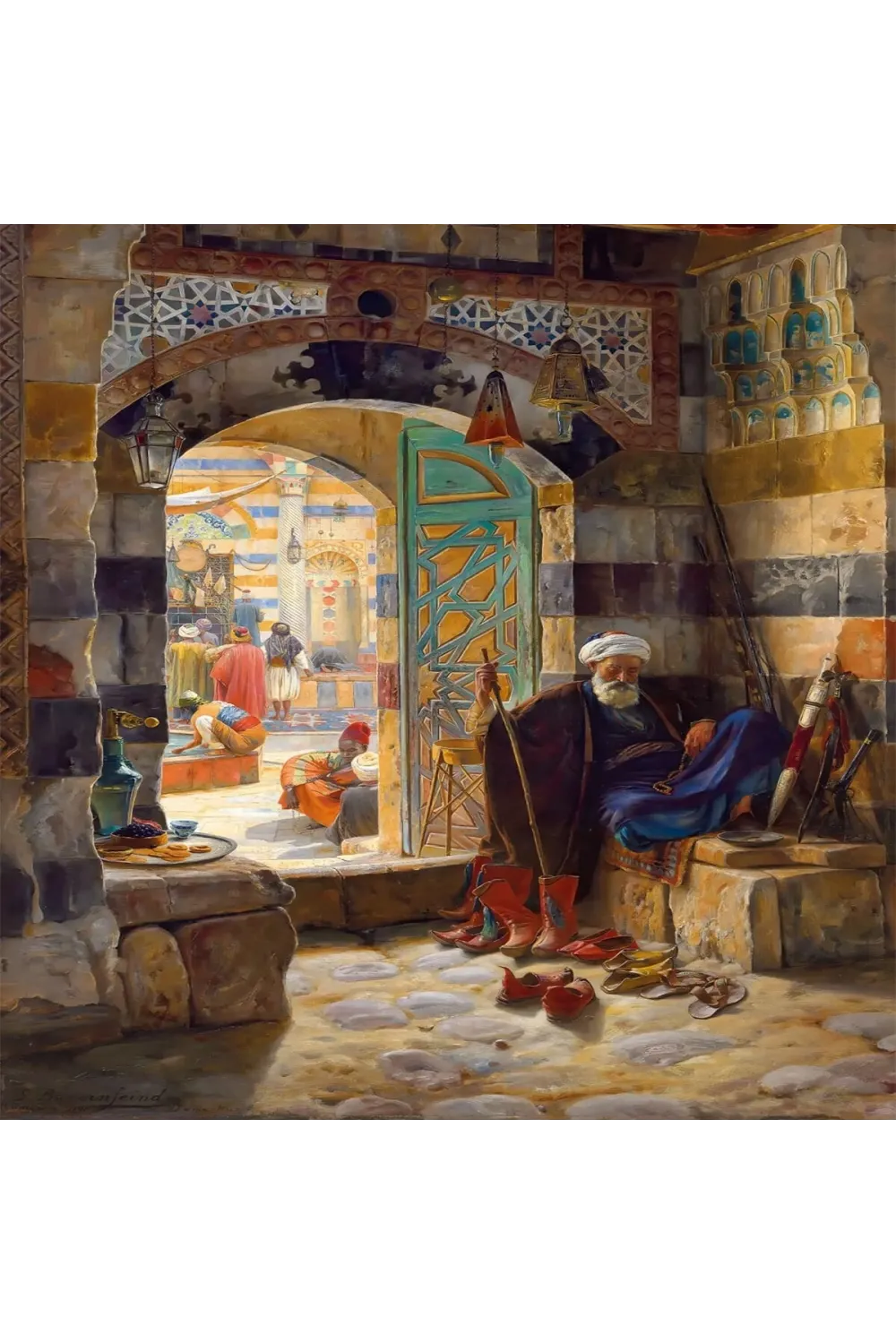 20755 PUZZLE 1000 WARDEN OF THE MOSQUE DAMASCUS