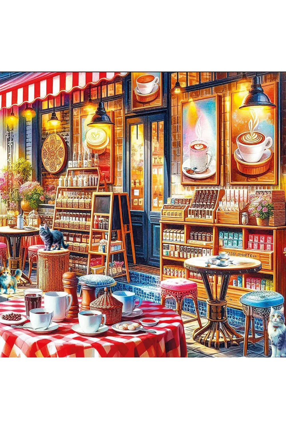 20809 PUZZLE 1000 KAHVE COFFEE STORE