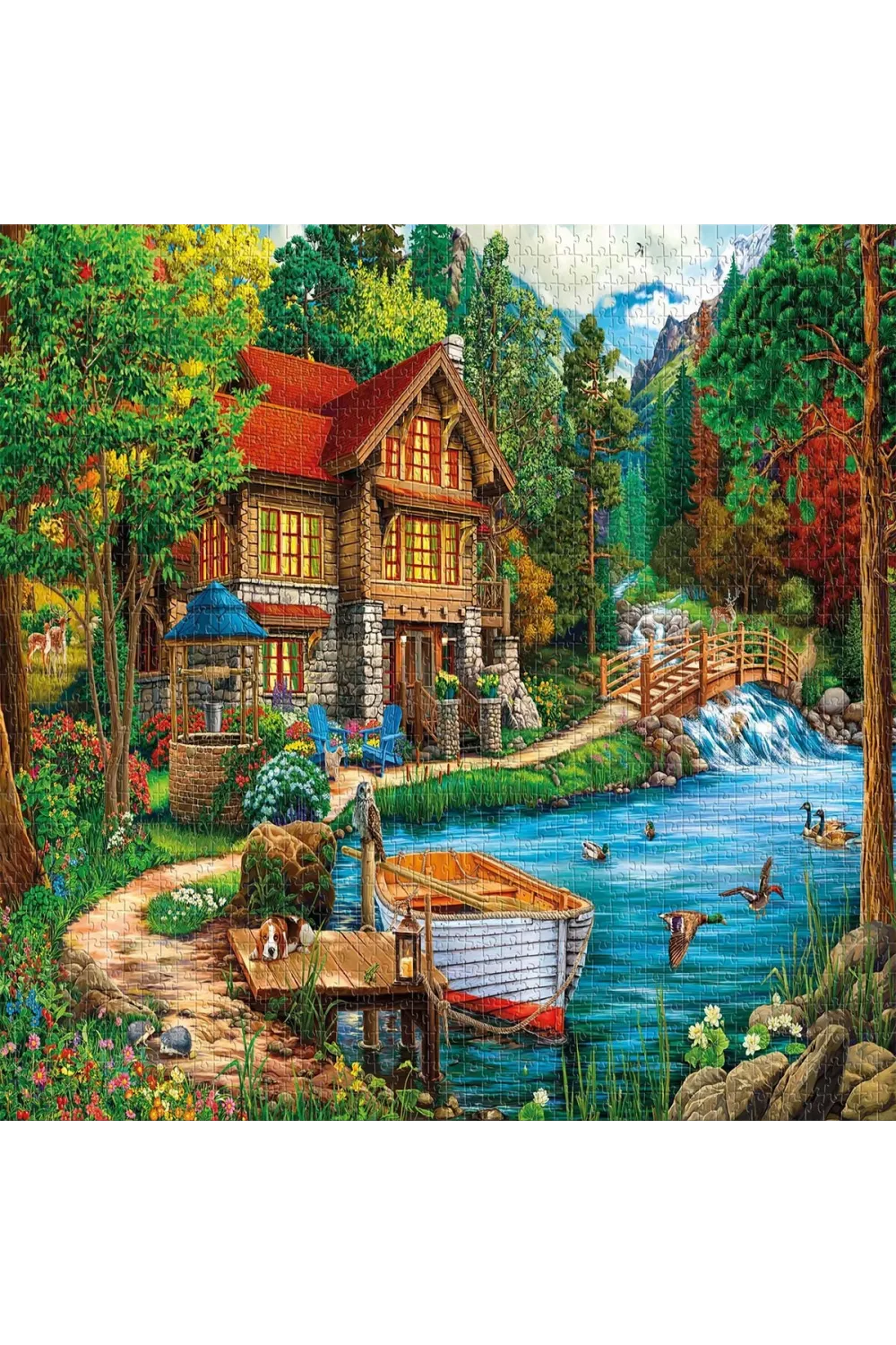 22041 PUZZLE 1500 Weekend Retreat