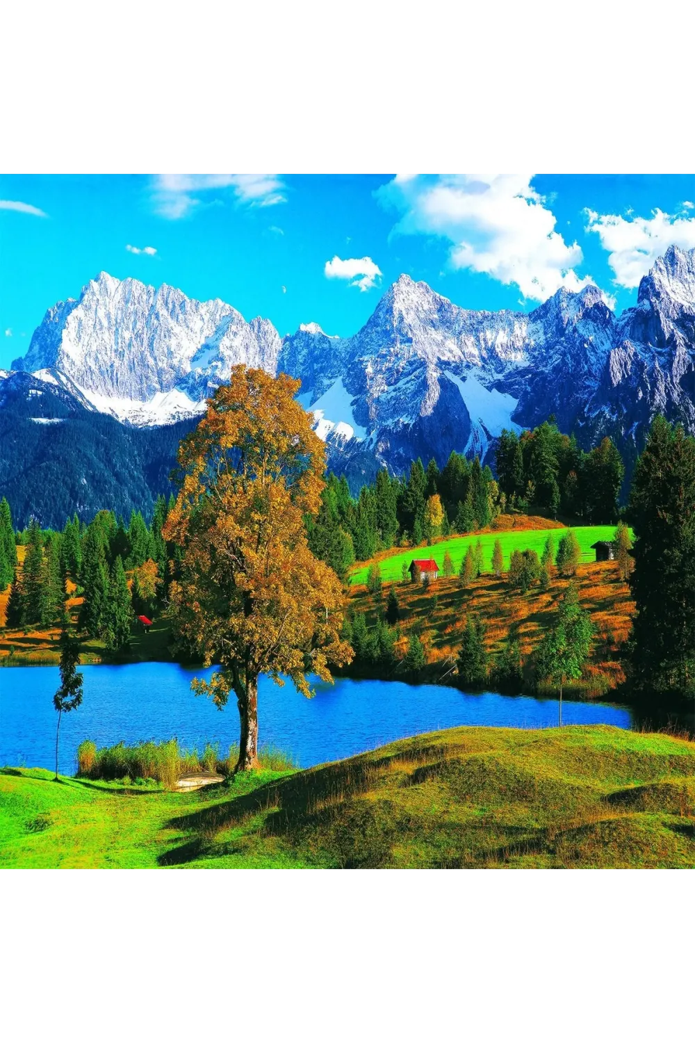 22535 PUZZLE 2000 Bavarian Alps