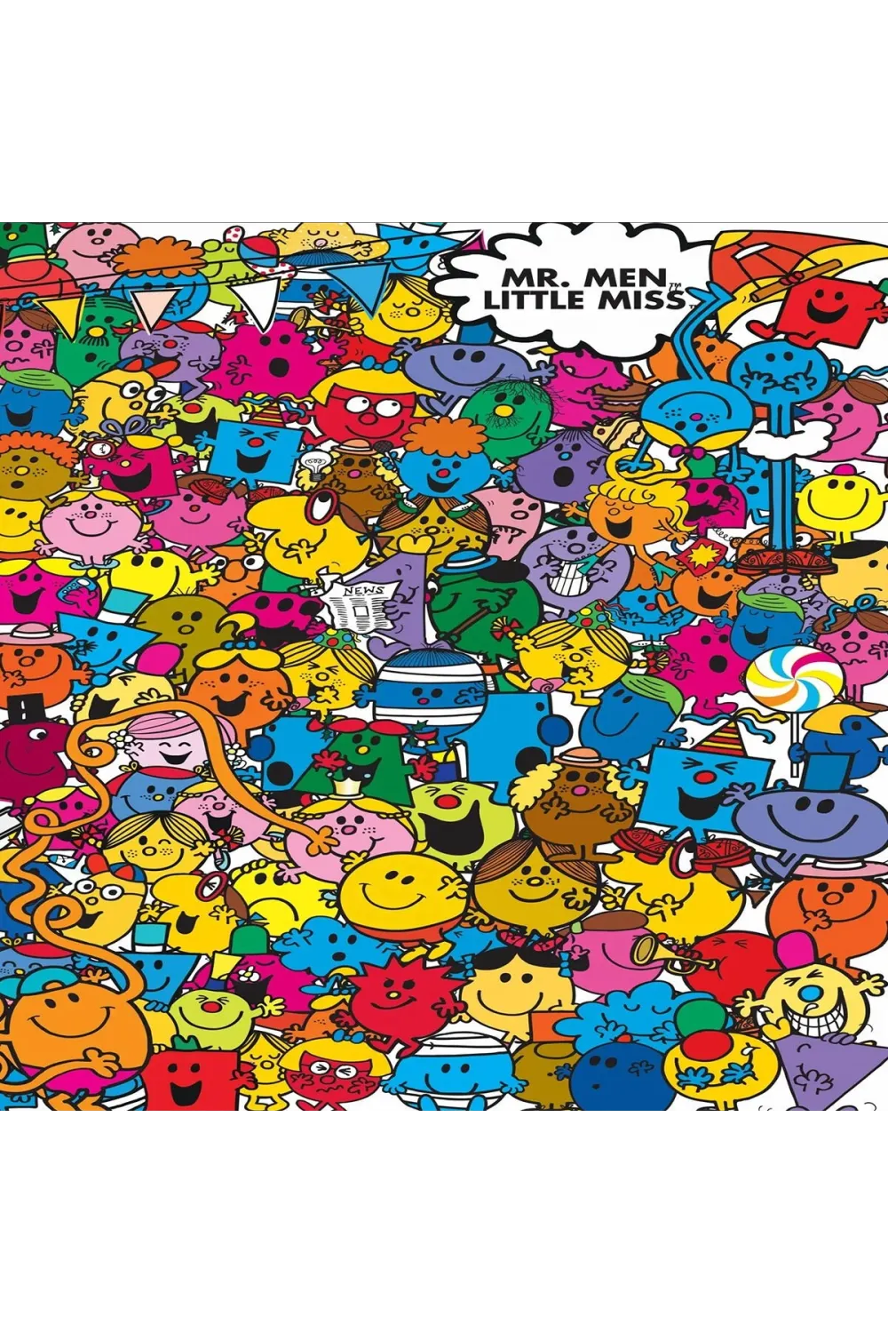 14451 PUZZLE 500 MR MEN LİSANSLI 500 PARÇA YETİŞKİN PUZZLE