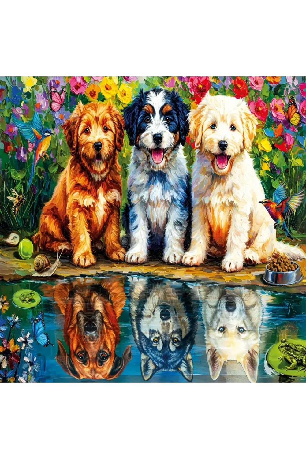 31503 FEARLESS PUPPIES 100 PARÇA PUZZLE