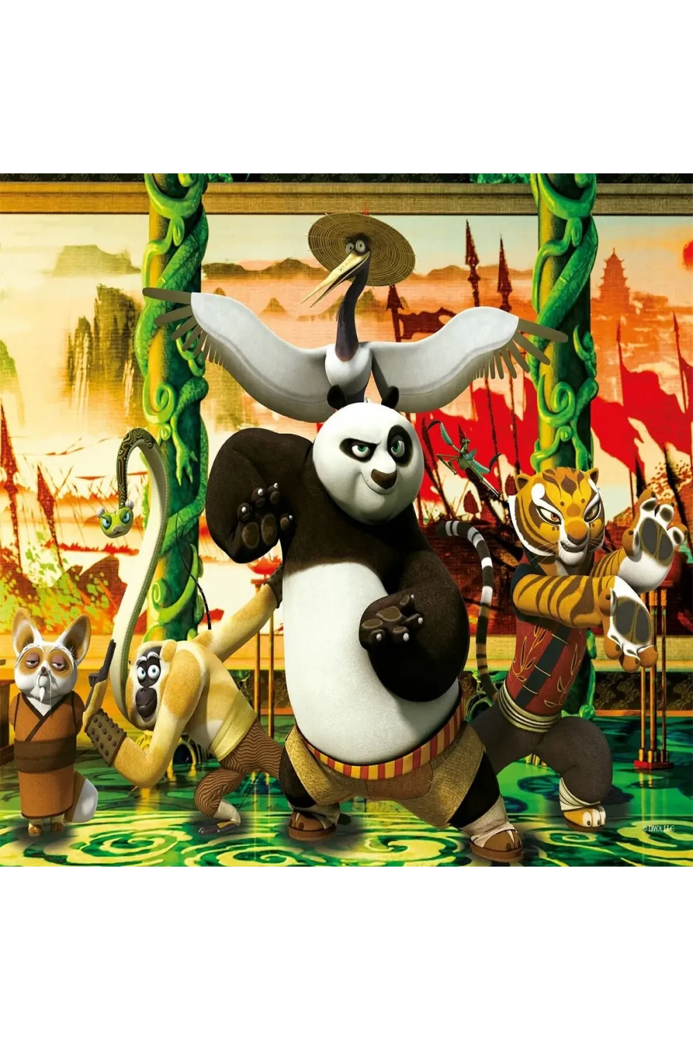 KP 113 KUNG FU PANDA PUZZLE 200 PRÇ