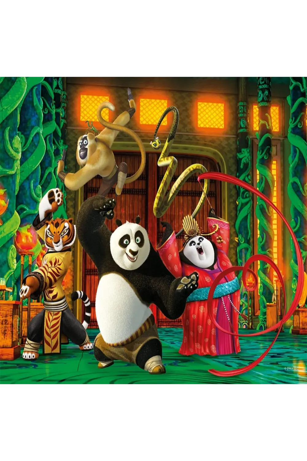 KP 709 KUNG FU PANDA PUZZLE 50 PRÇ