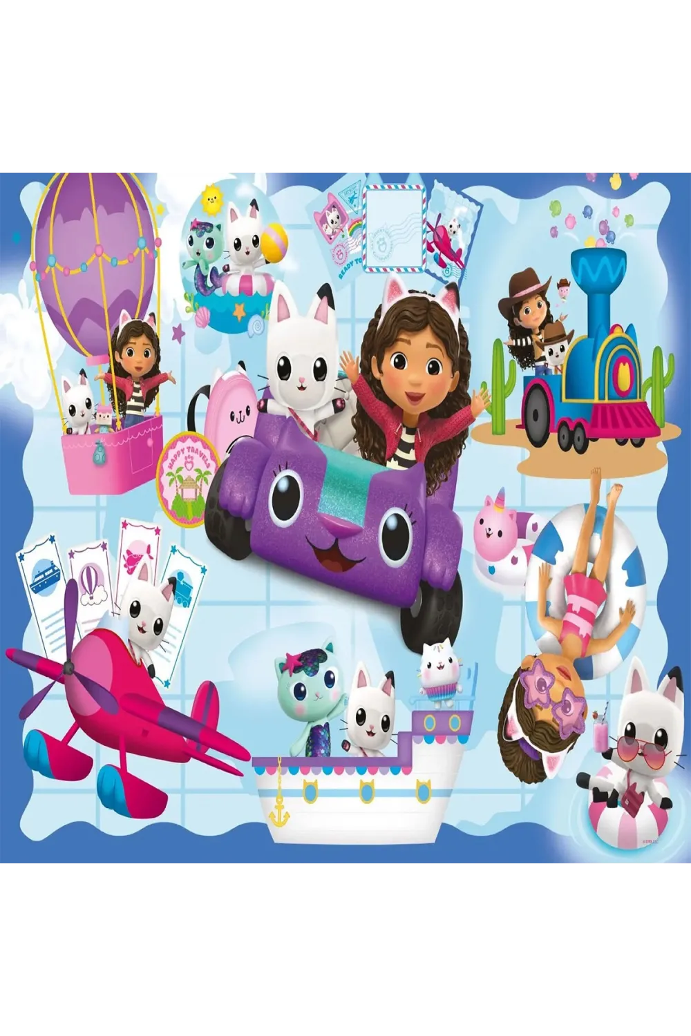 GB 714 GABBYS DOLLHOUSE PUZZLE 100 PRÇ
