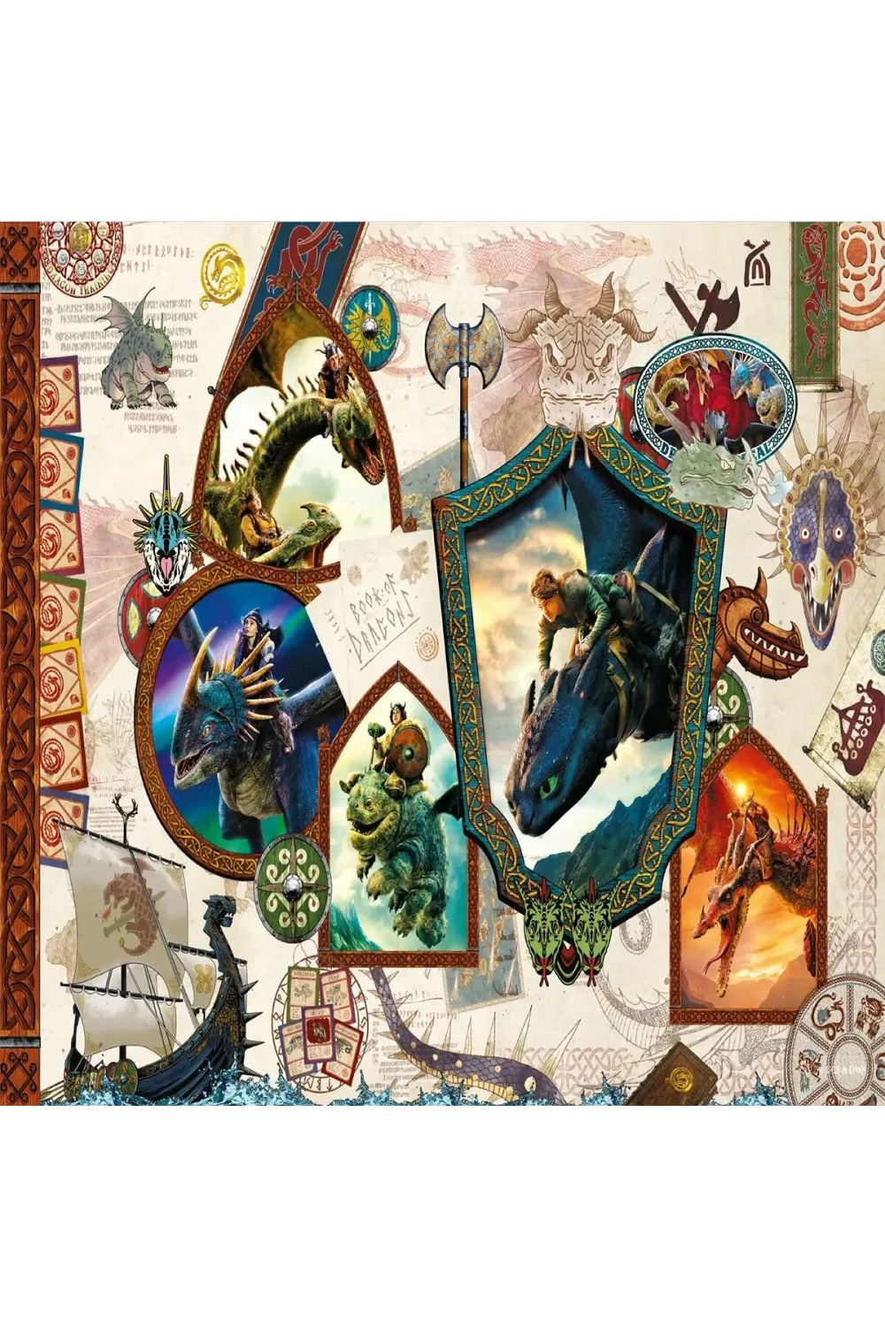 HD 113 HOW TO TRAİN YOUR DRAGON PUZZLE 200 PRÇ
