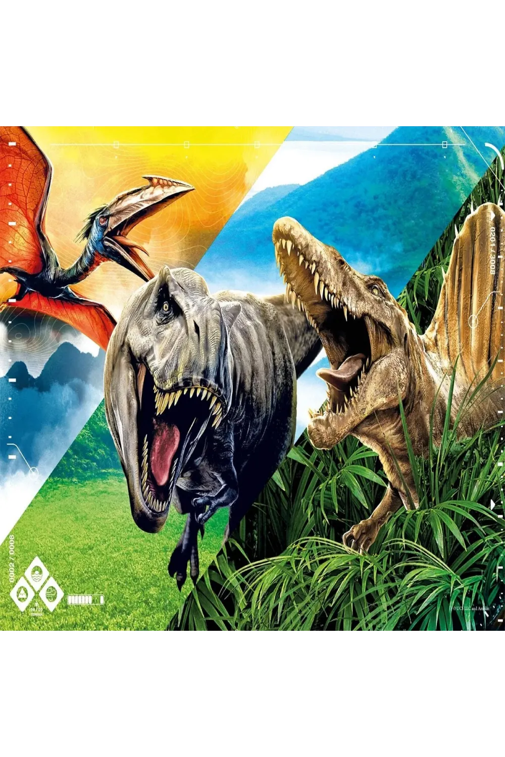JW 714 JURRASIC WORLD REBİRTH PUZZLE 100 PRÇ