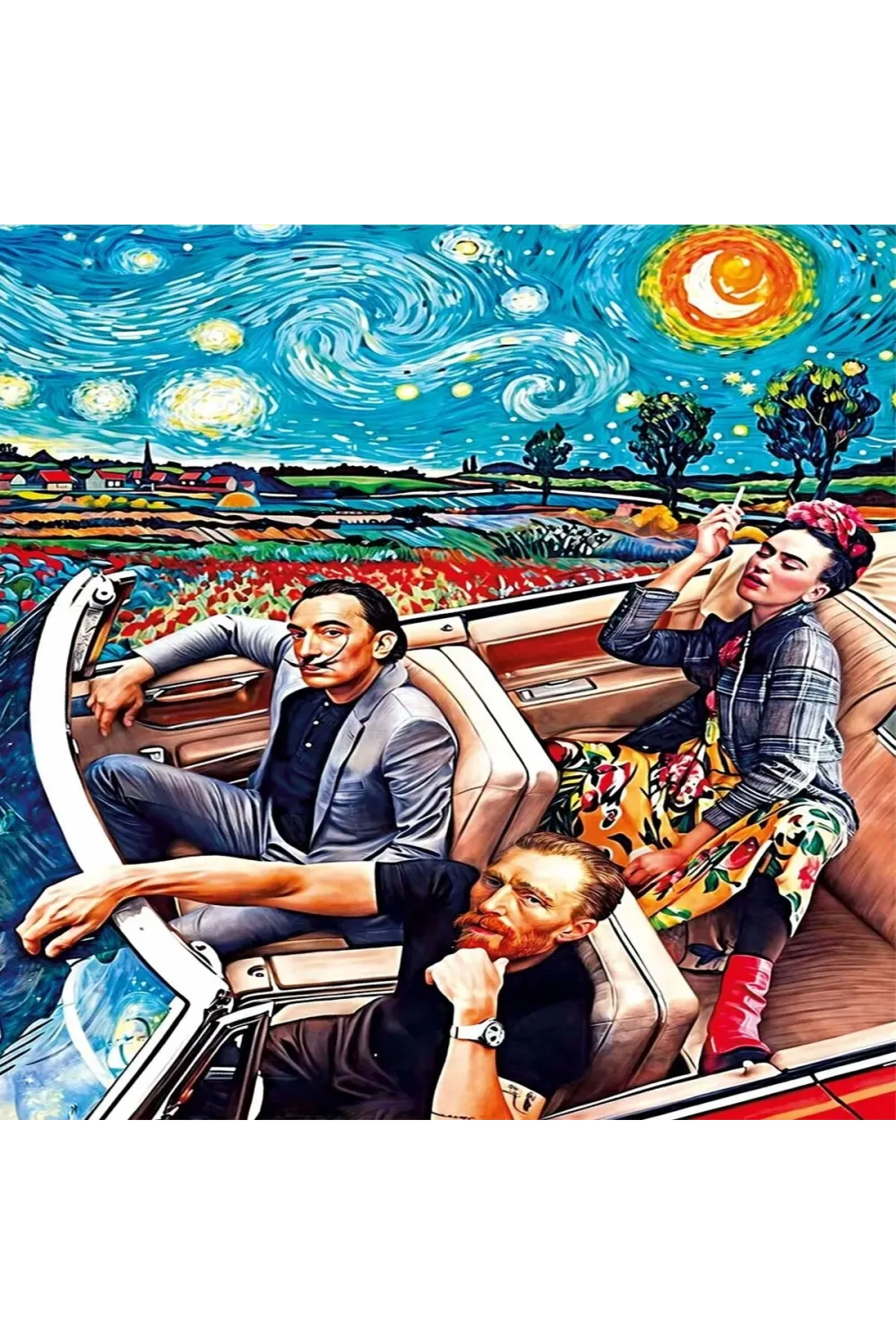 20823 PUZZLE 1000 Starry Night of Art