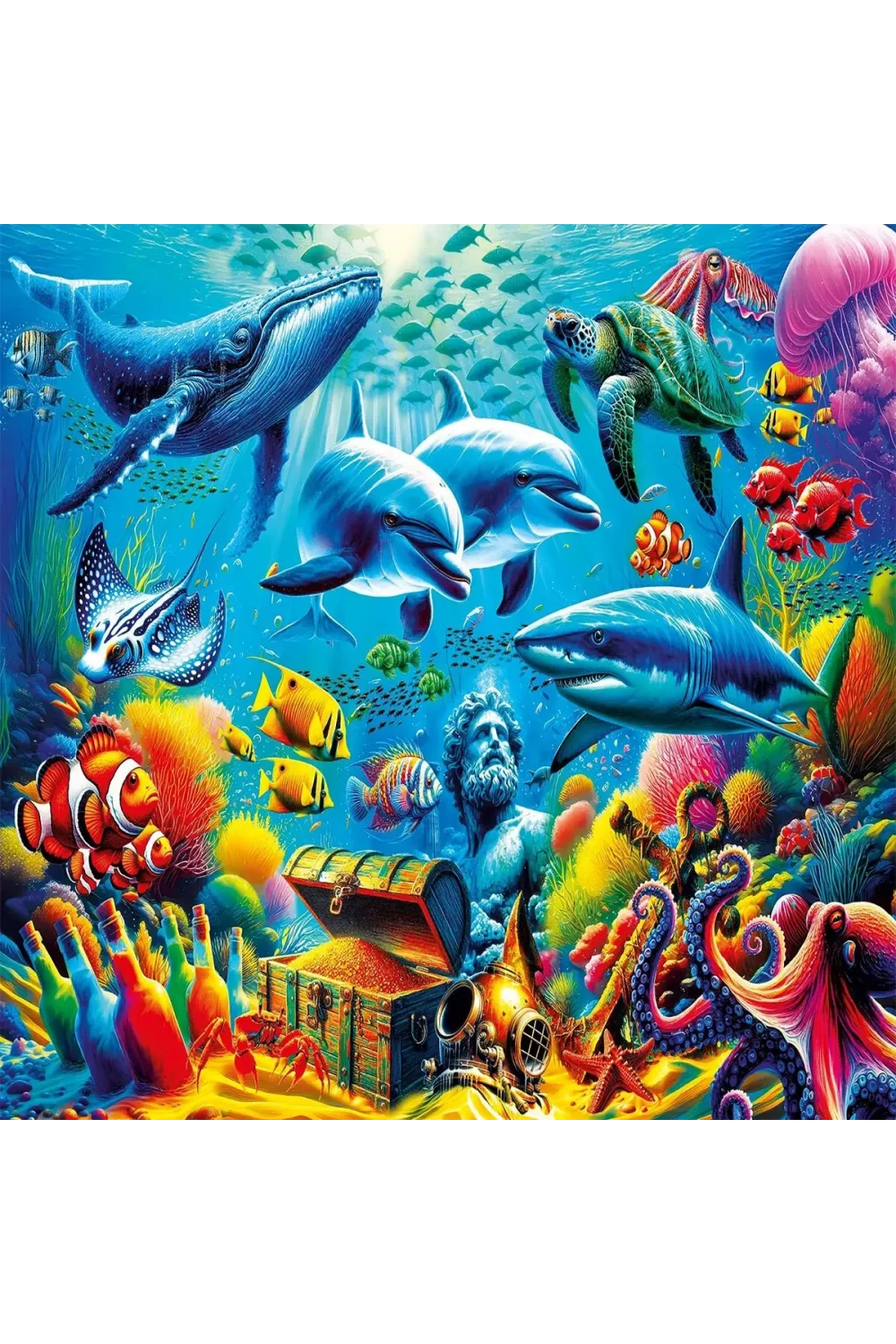 20825 PUZZLE 1000 Treasure Under the Sea