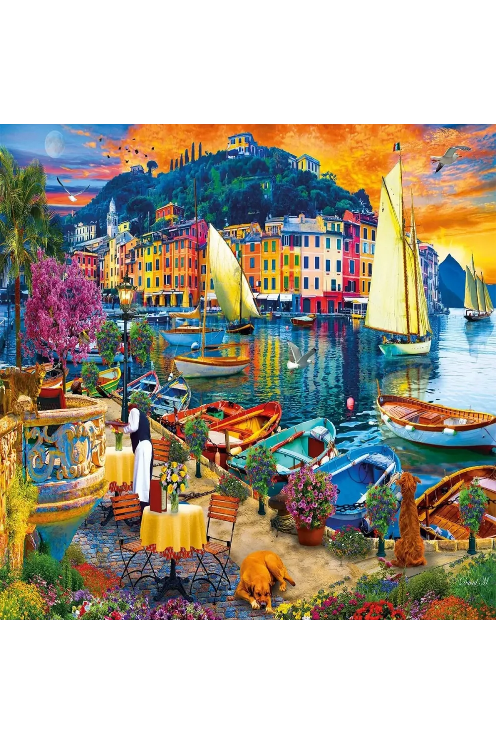 20812 PUZZLE 1000 Evening in Portofino