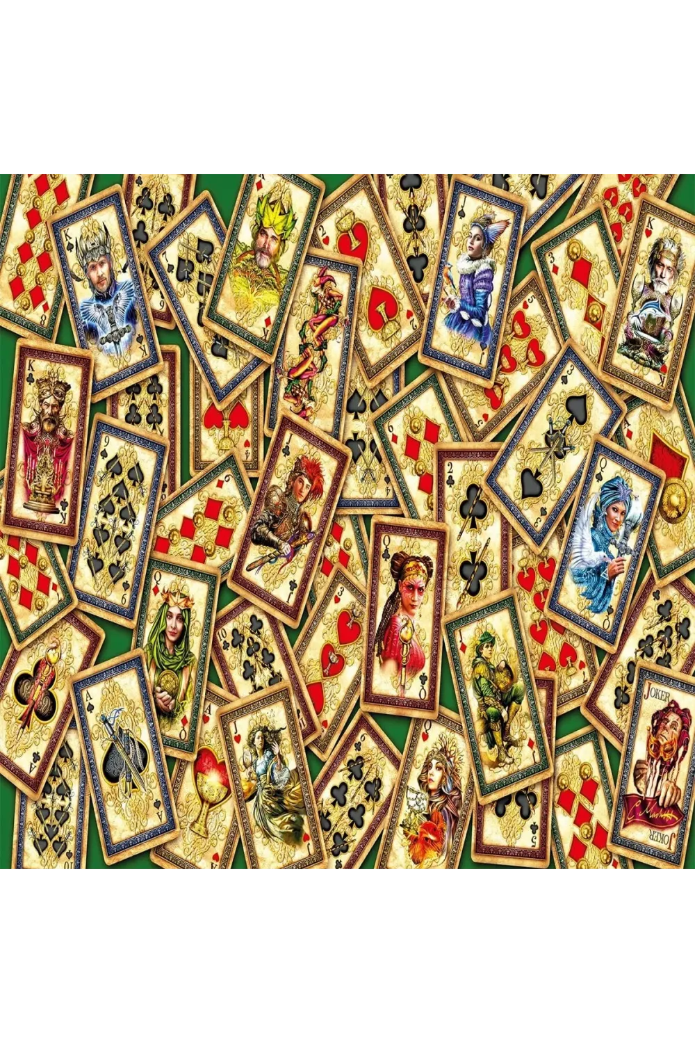 20845  PUZZLE 1000 Fantasy Playing Cards