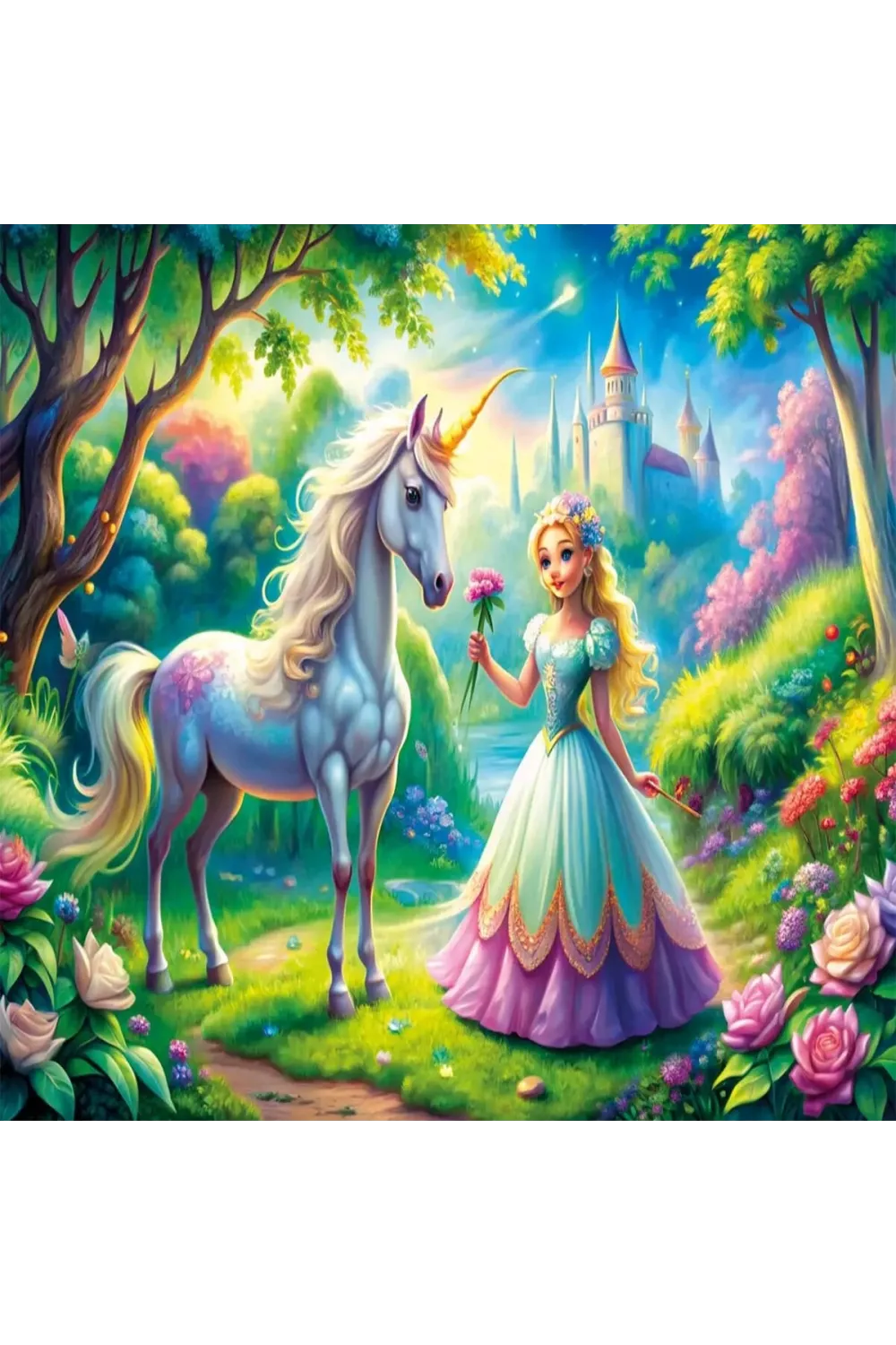 31755 PRINCES UNICORN 50 PARÇA PUZZLE