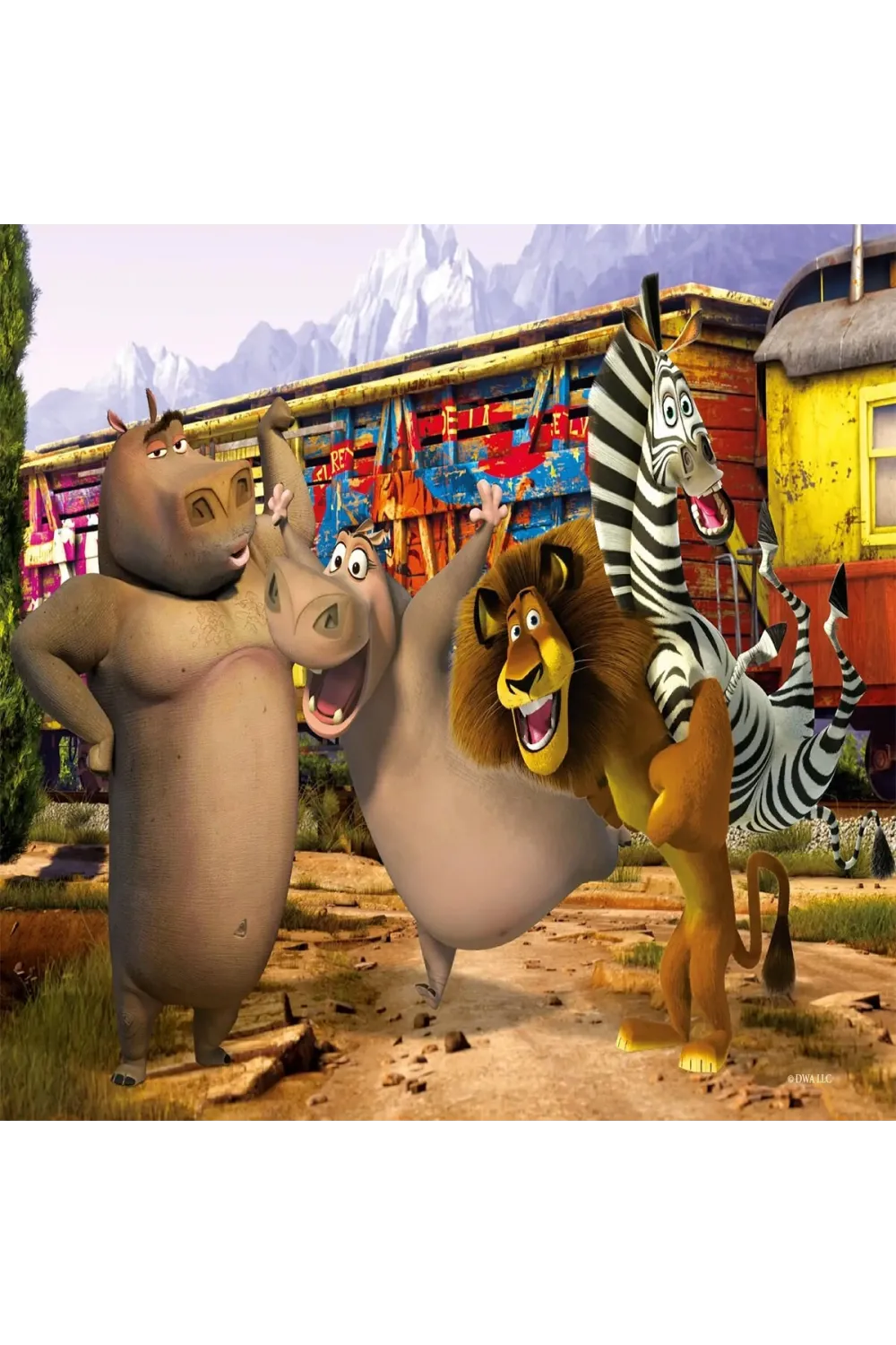 MG 709 MADAGASCAR PUZZLE 50 PRÇ