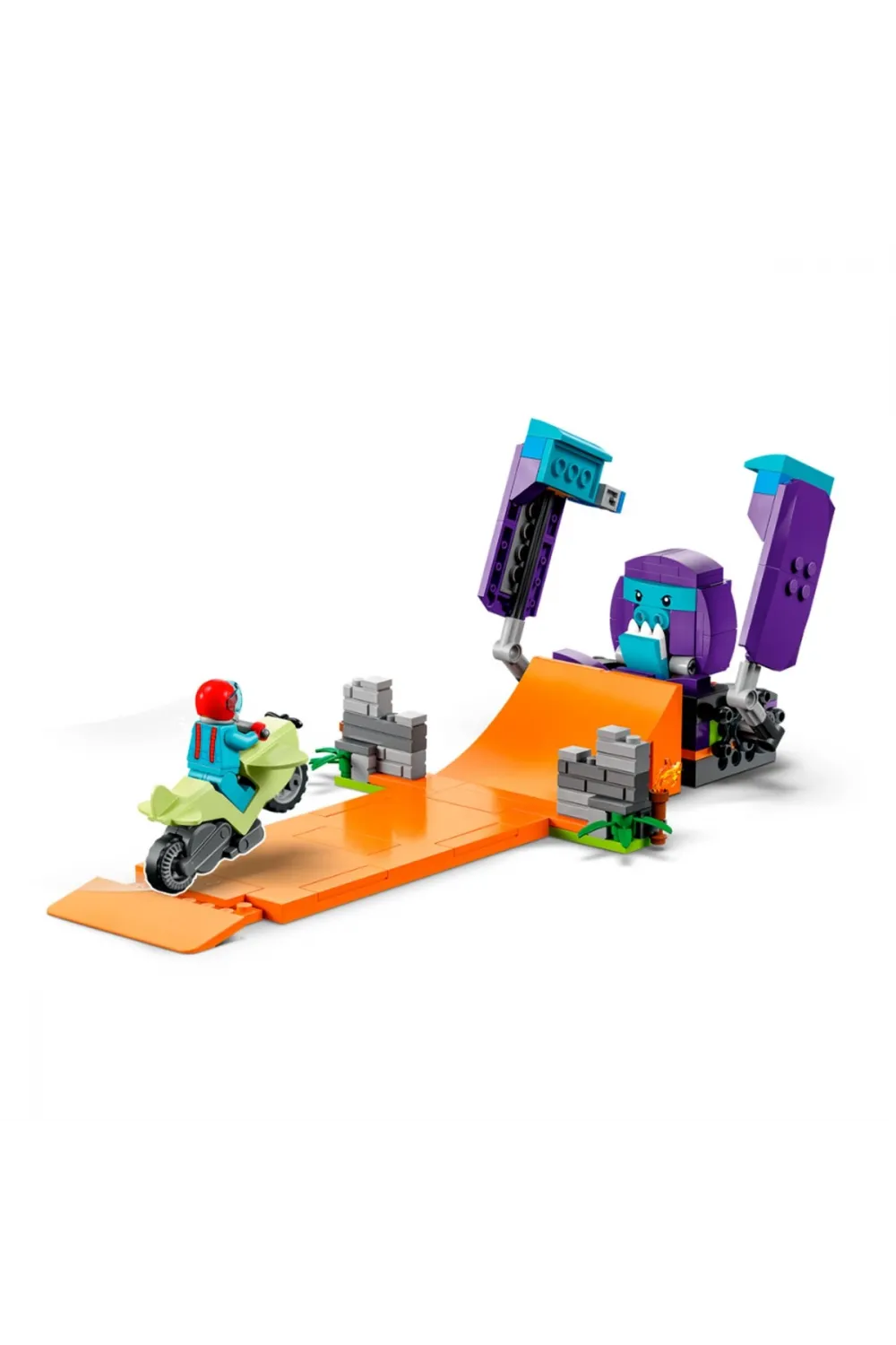60338 Lego City - Şempanze Yumruğu Gösteri Çemberi 226 parça +7 yaş